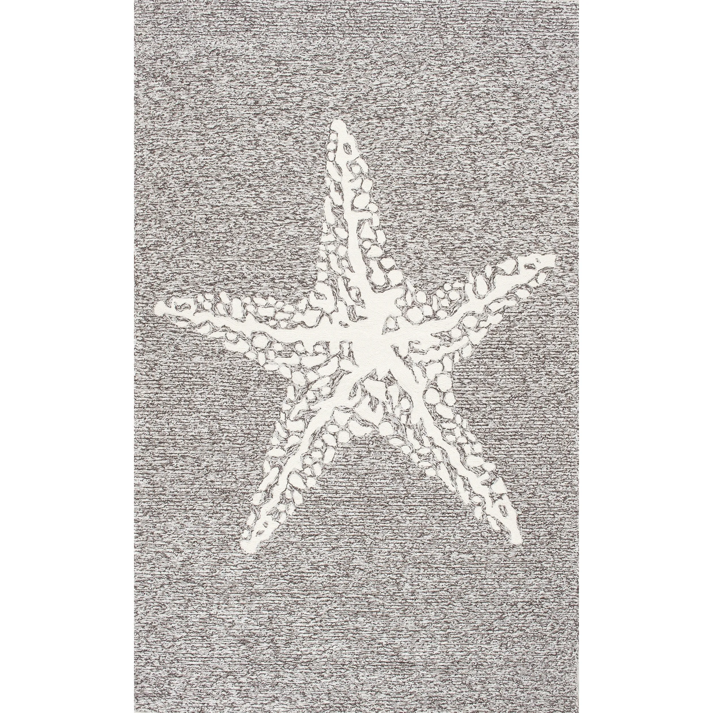 Nuloom Handmade Indoor/ Outdoor Contemporary Coastal Starfish Area Rug