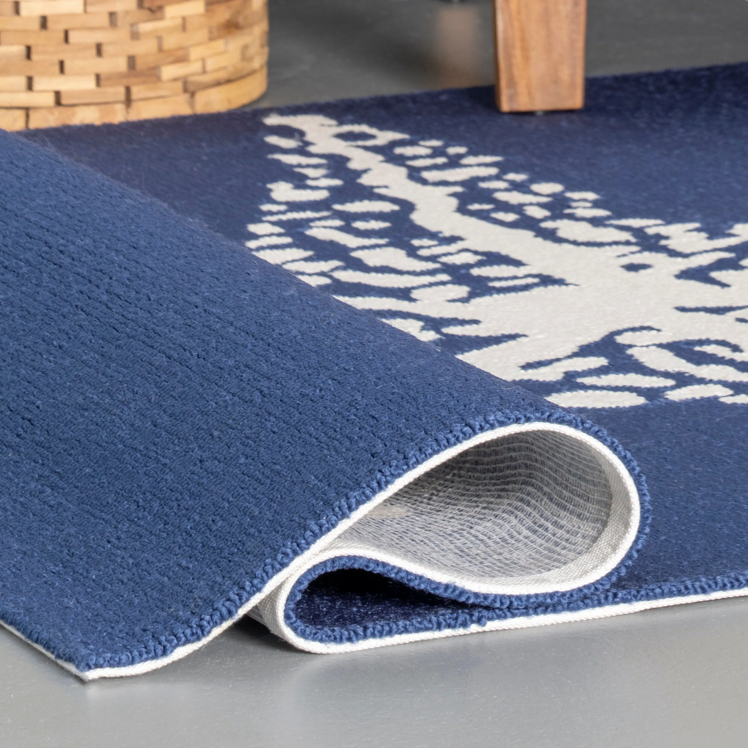 Nuloom Handmade Indoor/ Outdoor Contemporary Coastal Starfish Area Rug