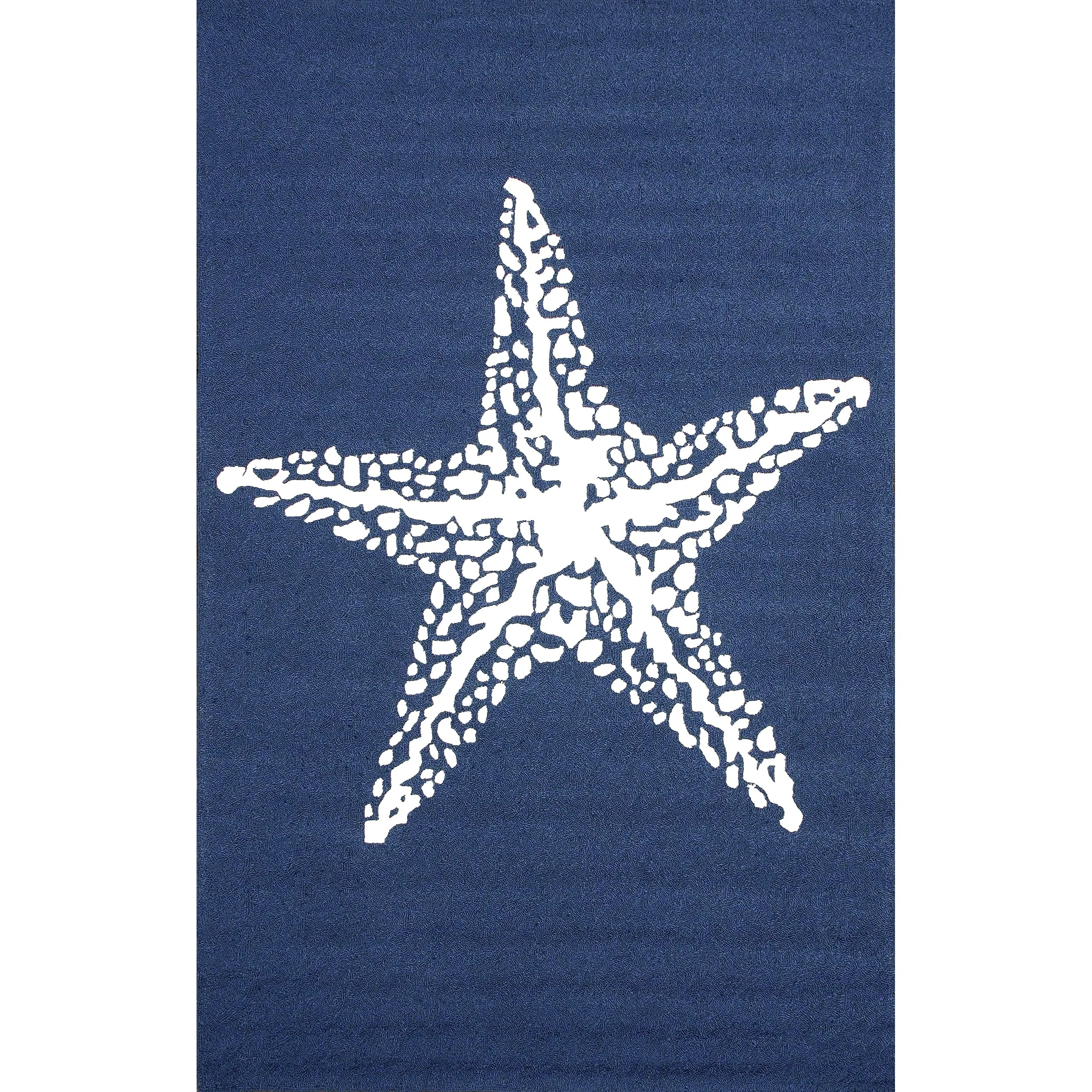 Nuloom Handmade Indoor/ Outdoor Contemporary Coastal Starfish Area Rug