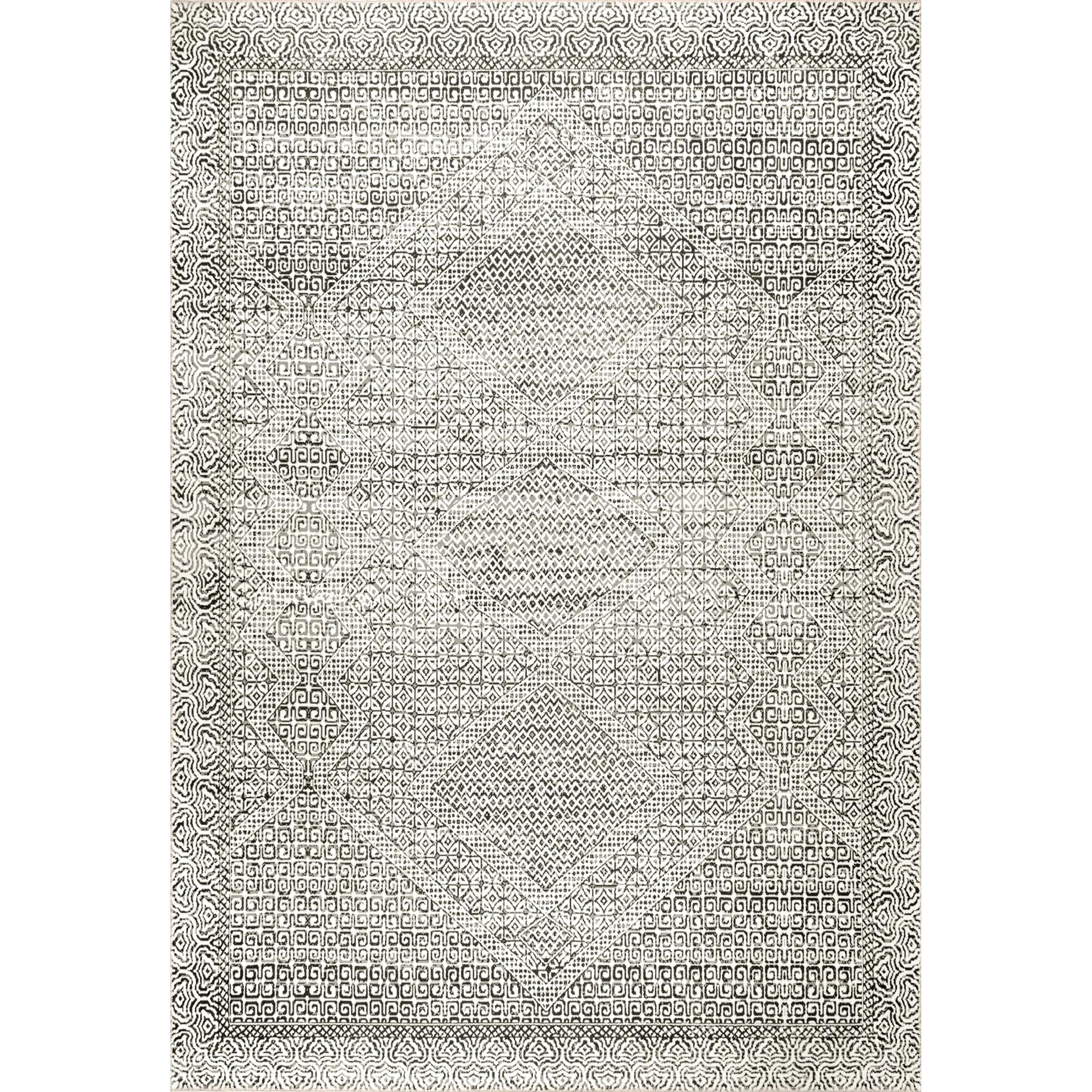 Nuloom Hart SpinClean Abstract Tribal Machine Washable Area Rug