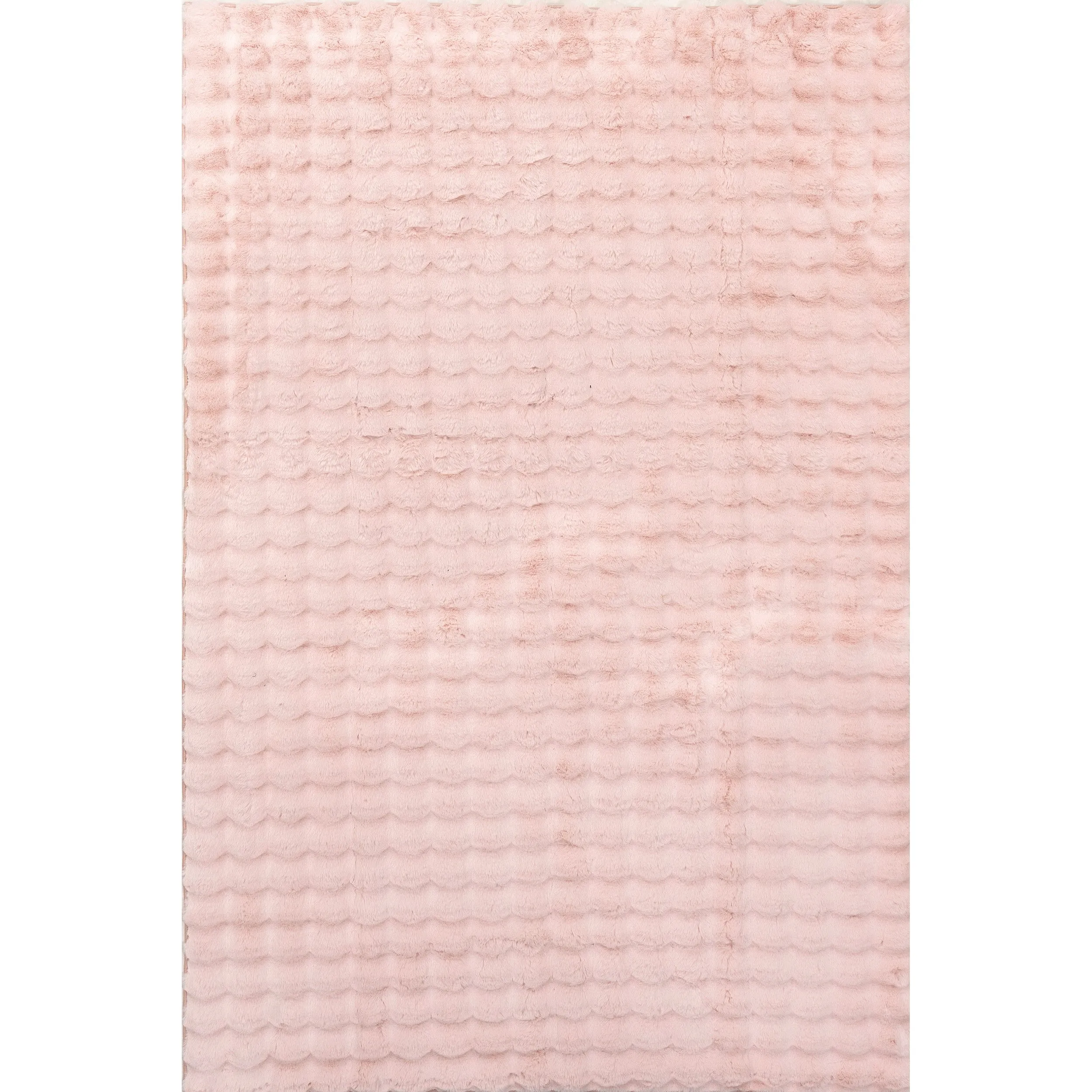 Nuloom Jeni Solid Plush Machine Washable Area Rug