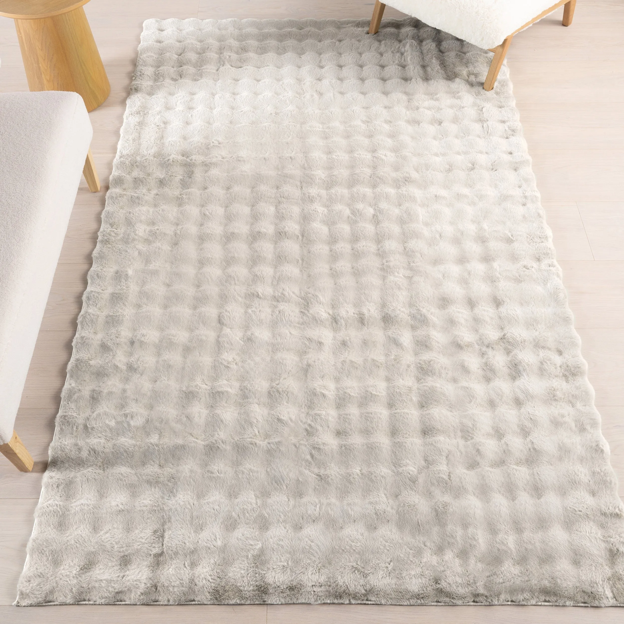 Nuloom Jeni Solid Plush Machine Washable Area Rug