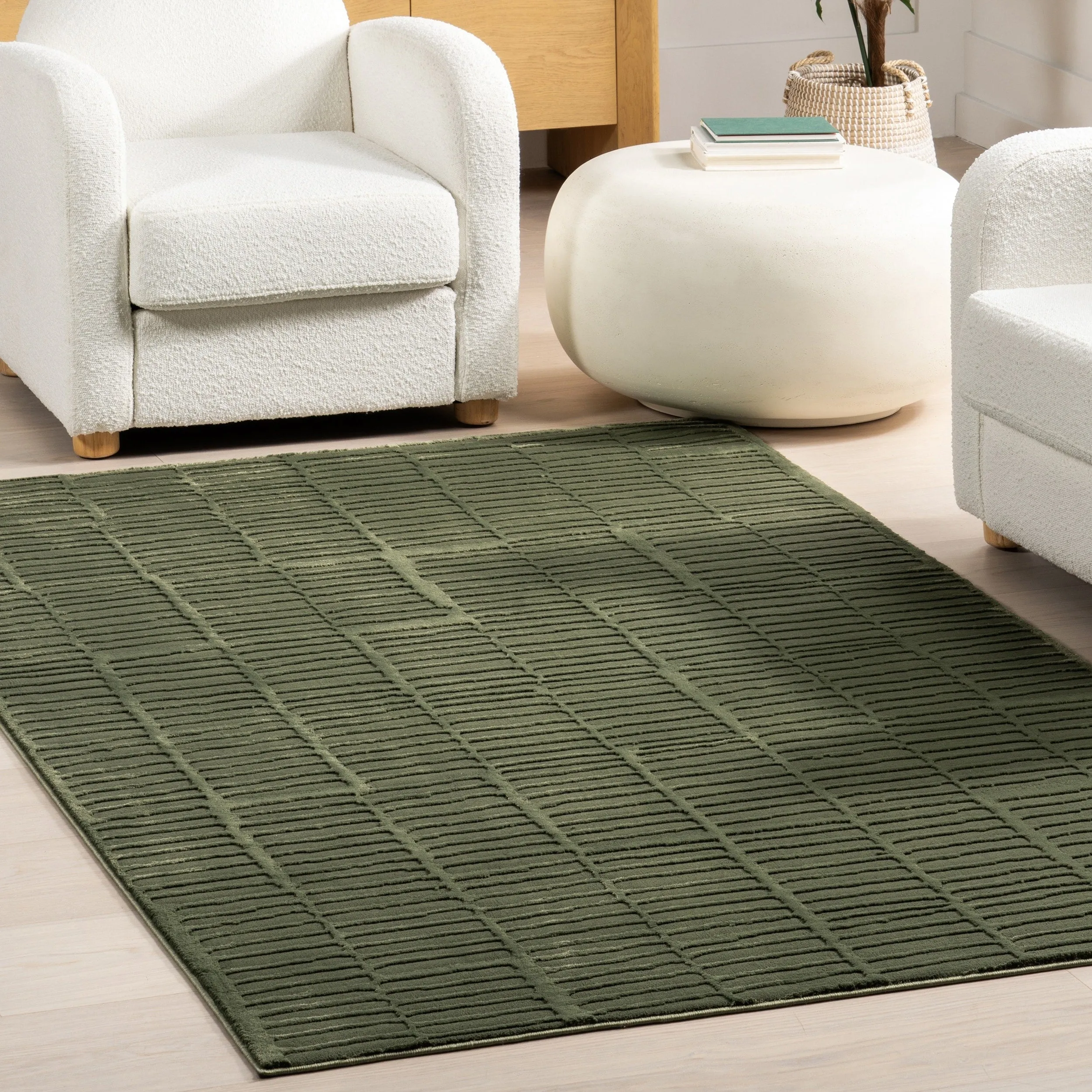 Nuloom Kailani Geometric Machine Washable Area Rug