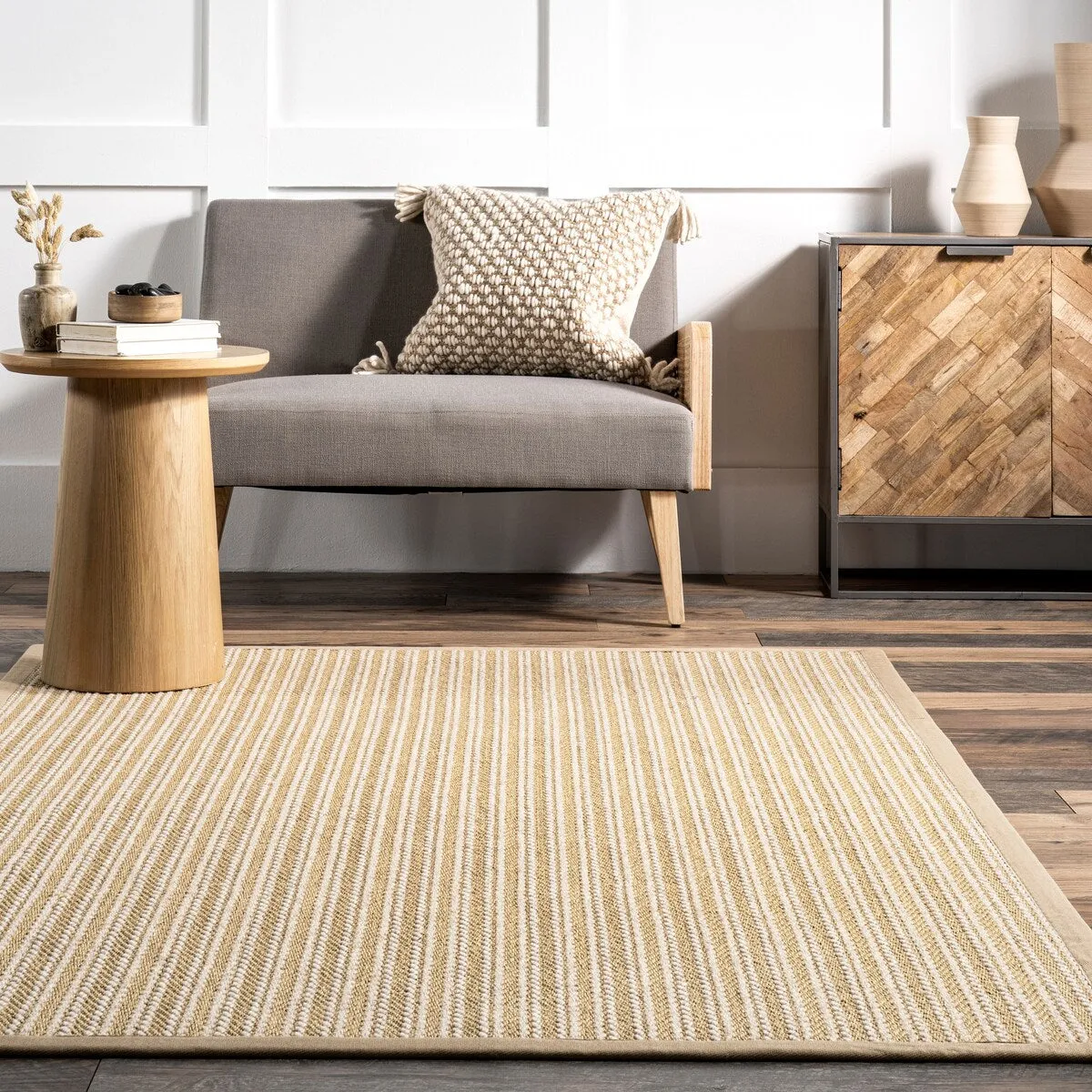 Nuloom Katica Casual Recycled Sisal Blend Area Rug