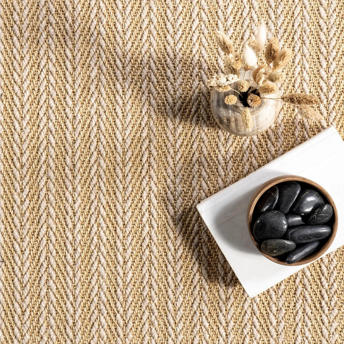 Nuloom Katica Casual Recycled Sisal Blend Area Rug