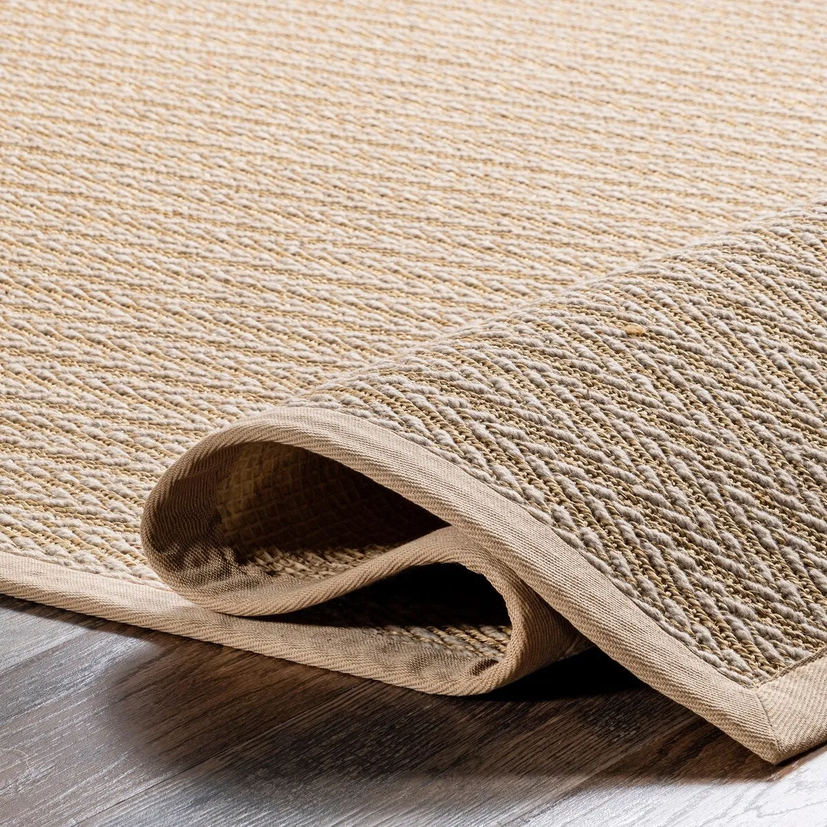 Nuloom Katica Casual Recycled Sisal Blend Area Rug