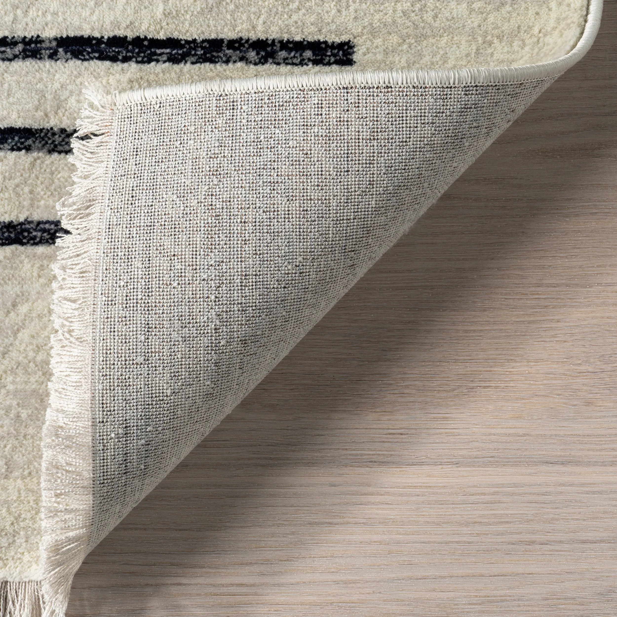 Nuloom Keeva Modern Striped Fringe Area Rug