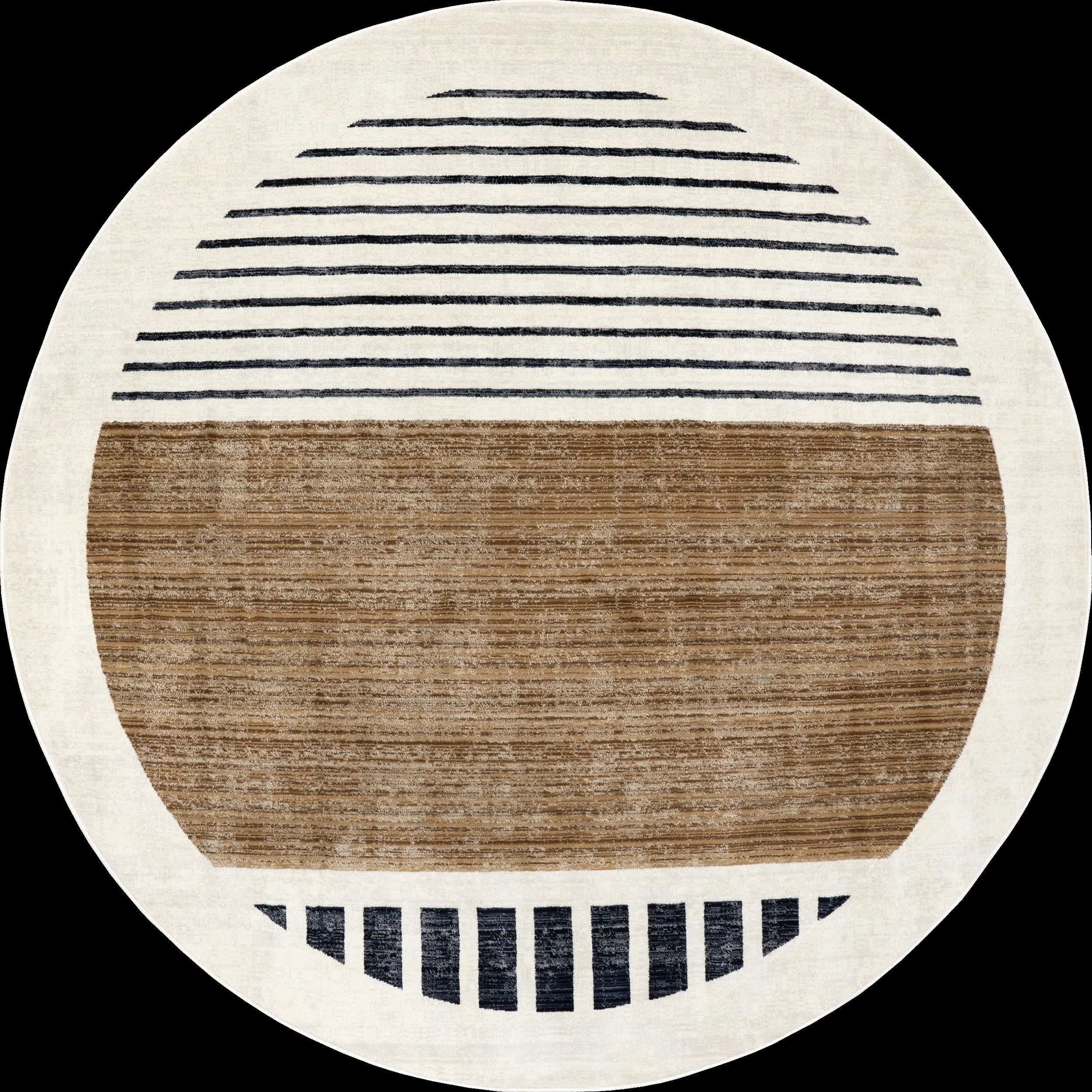 Nuloom Keeva Modern Striped Fringe Area Rug