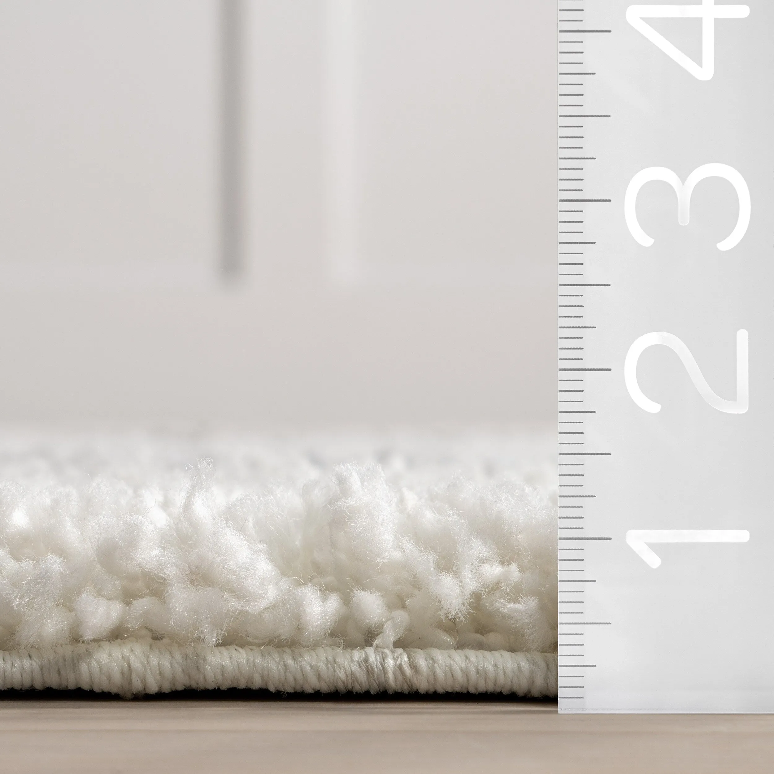 Nuloom Kesha Contemporary Trellis Shag Area Rug