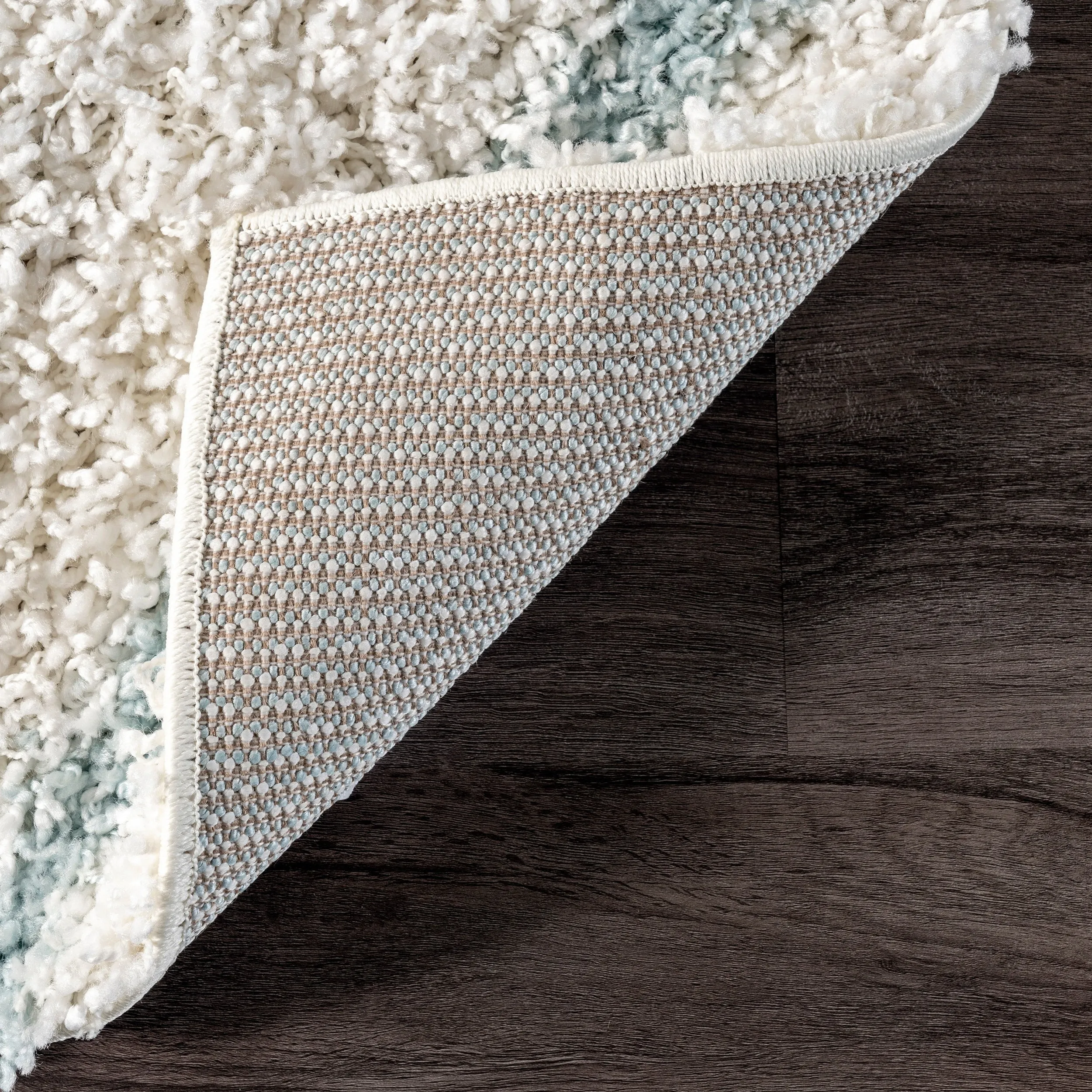 Nuloom Kesha Contemporary Trellis Shag Area Rug