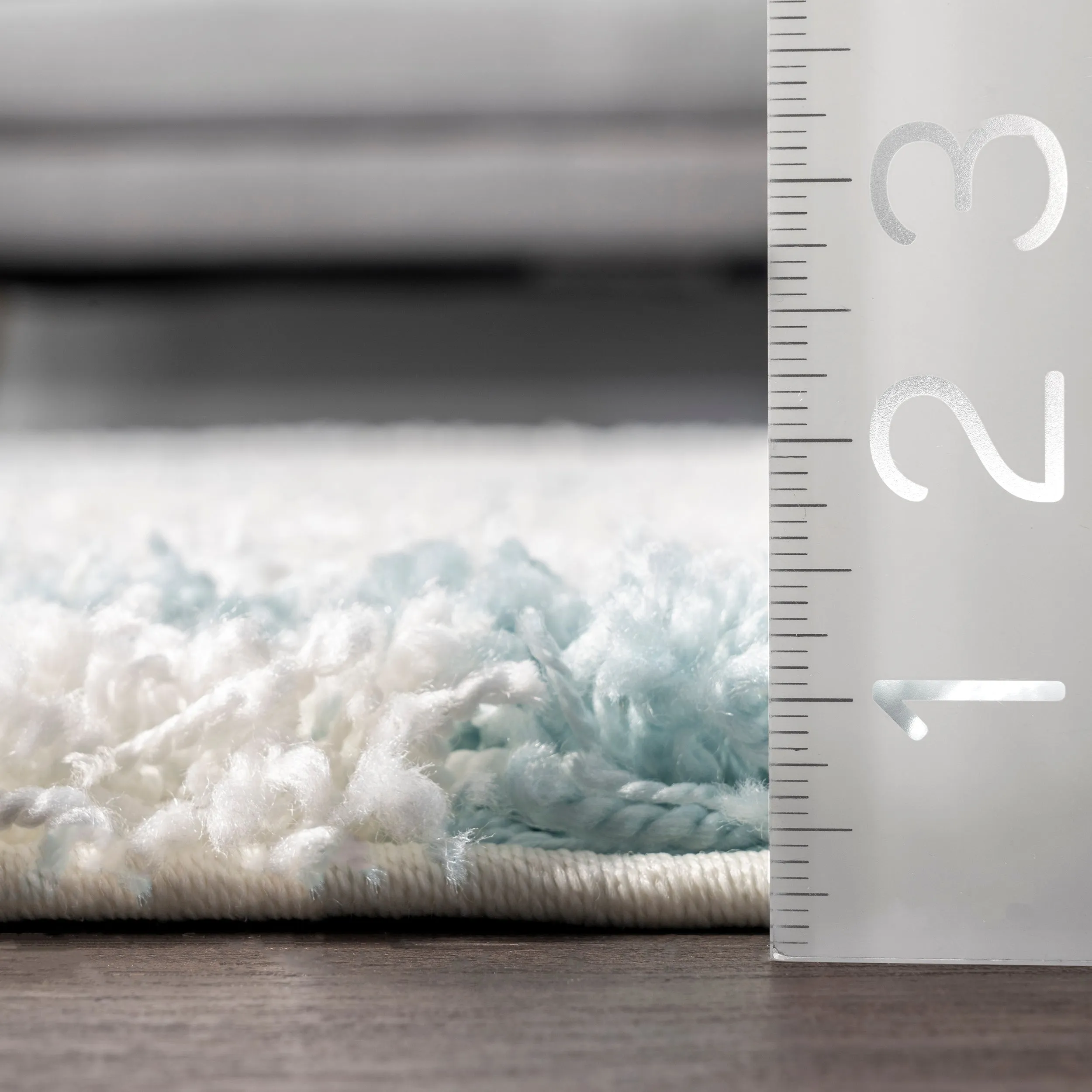 Nuloom Kesha Contemporary Trellis Shag Area Rug