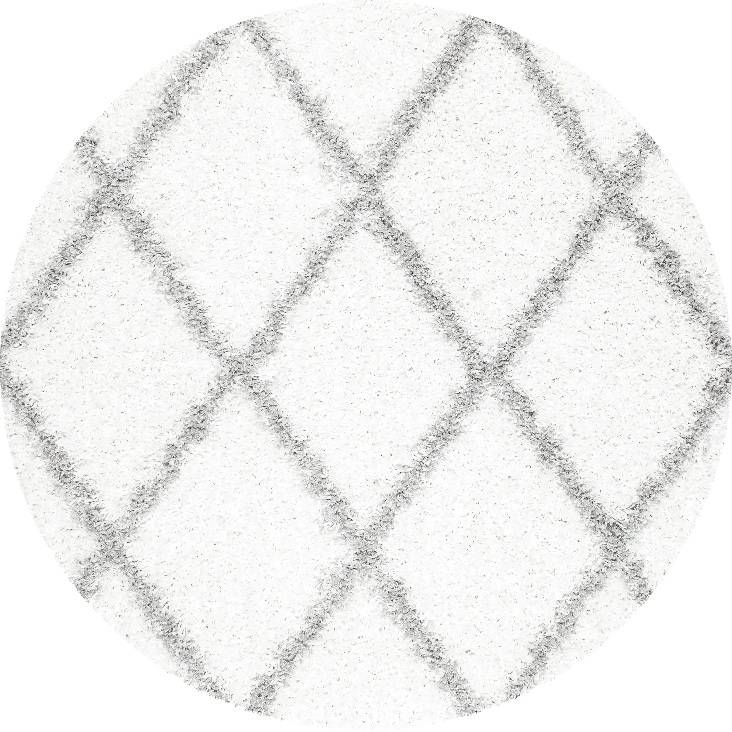 Nuloom Kesha Contemporary Trellis Shag Area Rug