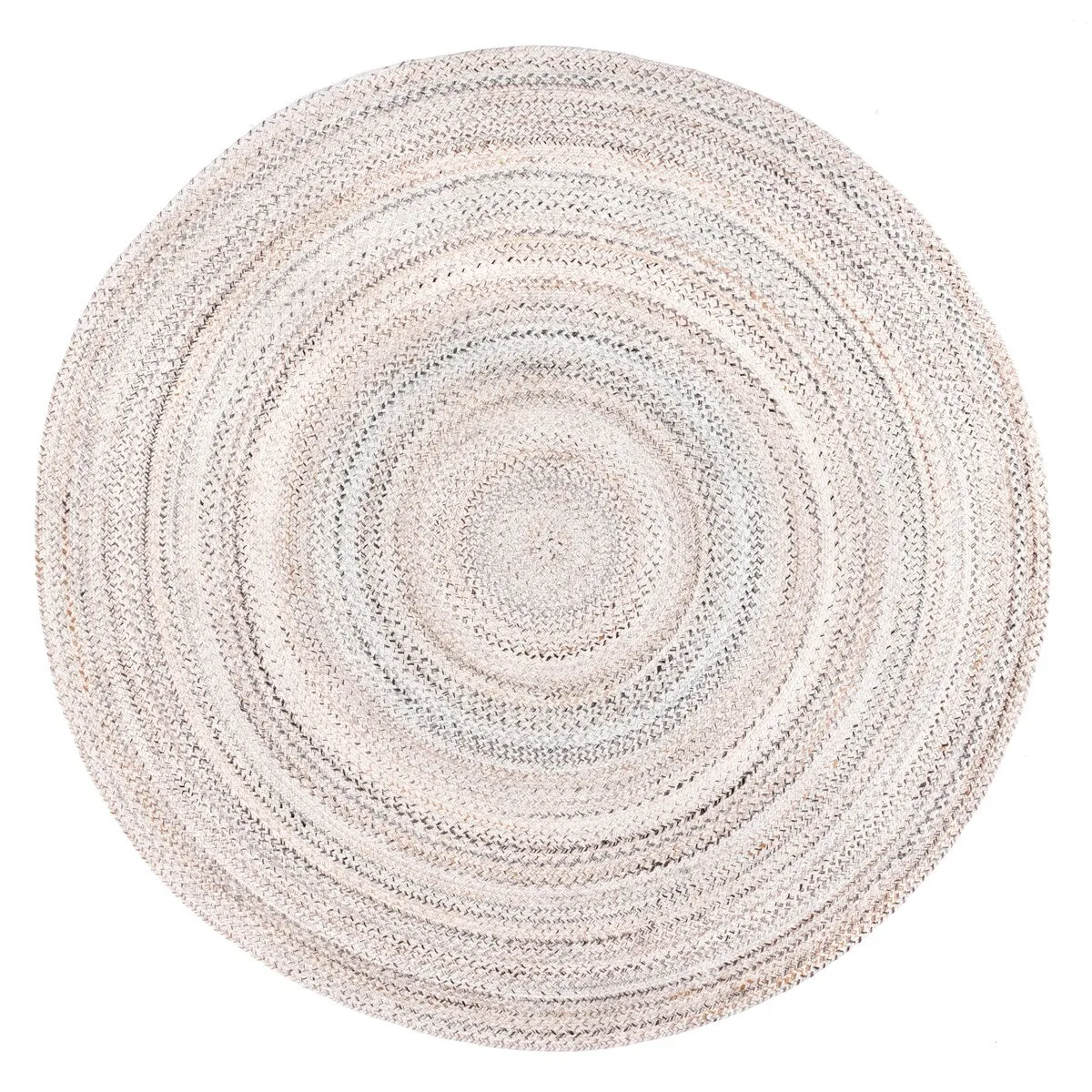 Nuloom Kyla Handmade Braided Farmhouse Round Area Rug