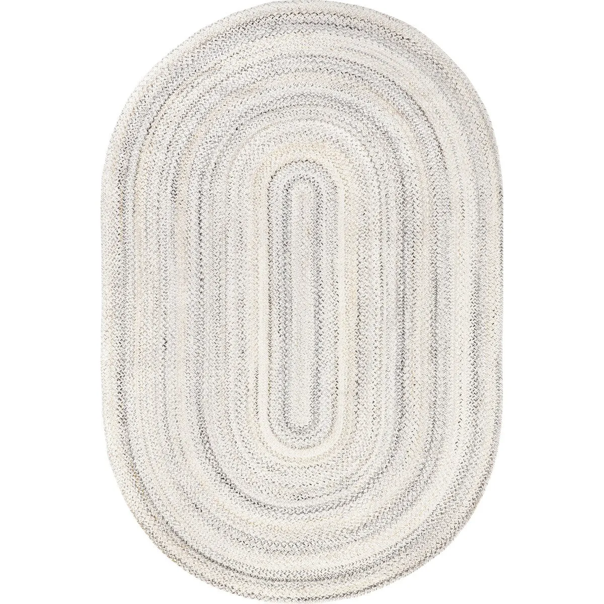 Nuloom Kyla Handmade Braided Farmhouse Round Area Rug