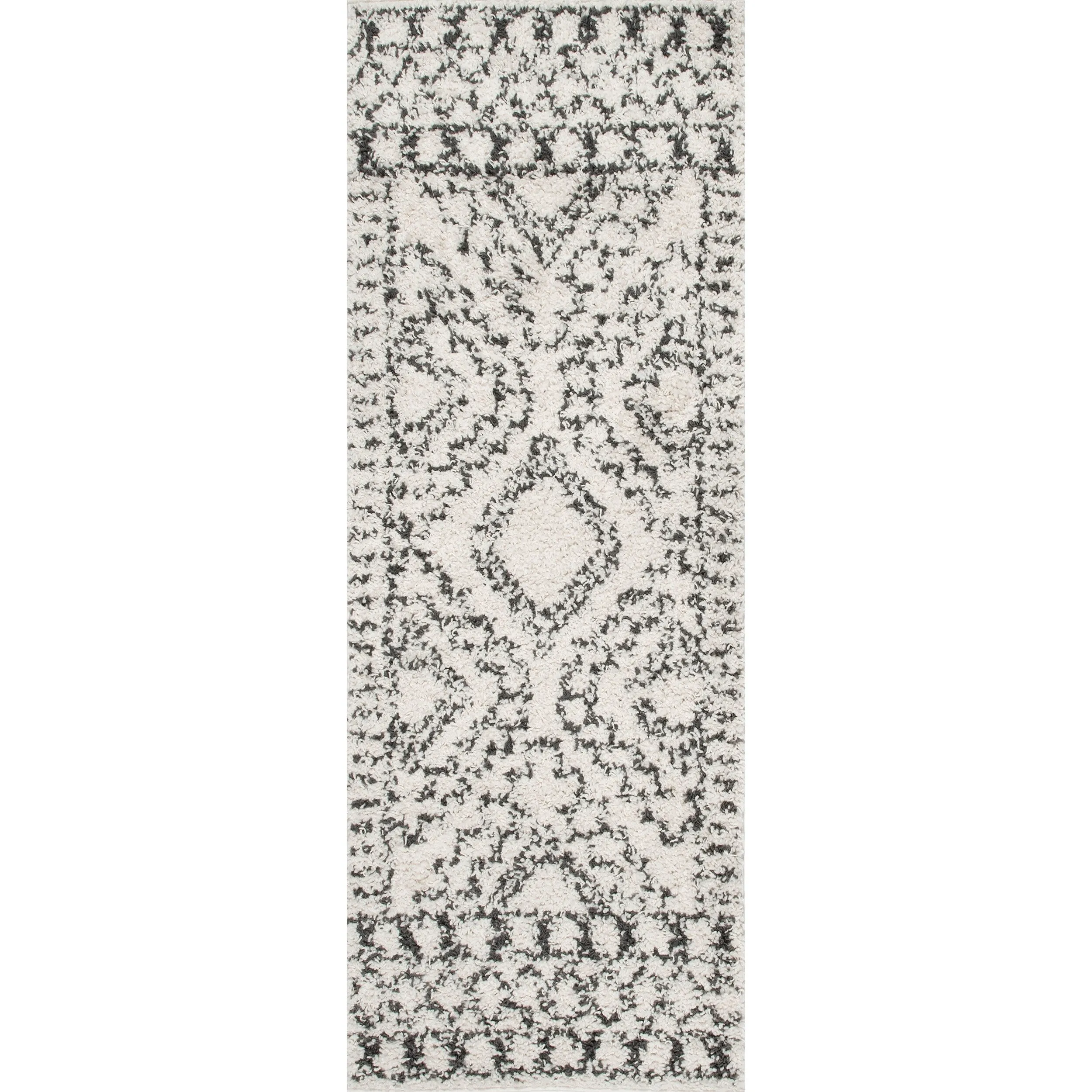 Nuloom Lacey Moroccan Geometric Shag Area Rug