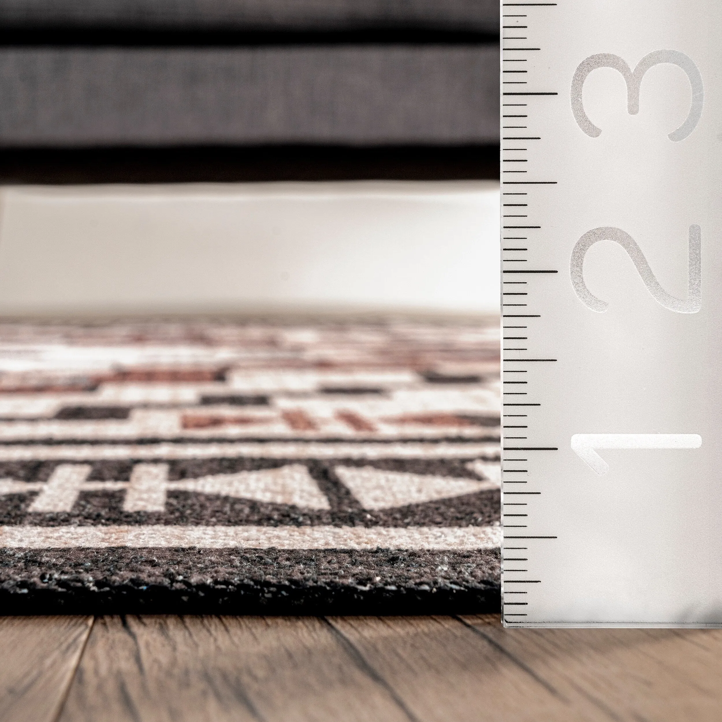 Nuloom Leighton SpinClean Machine Washable Southwestern Medallion Area Rug