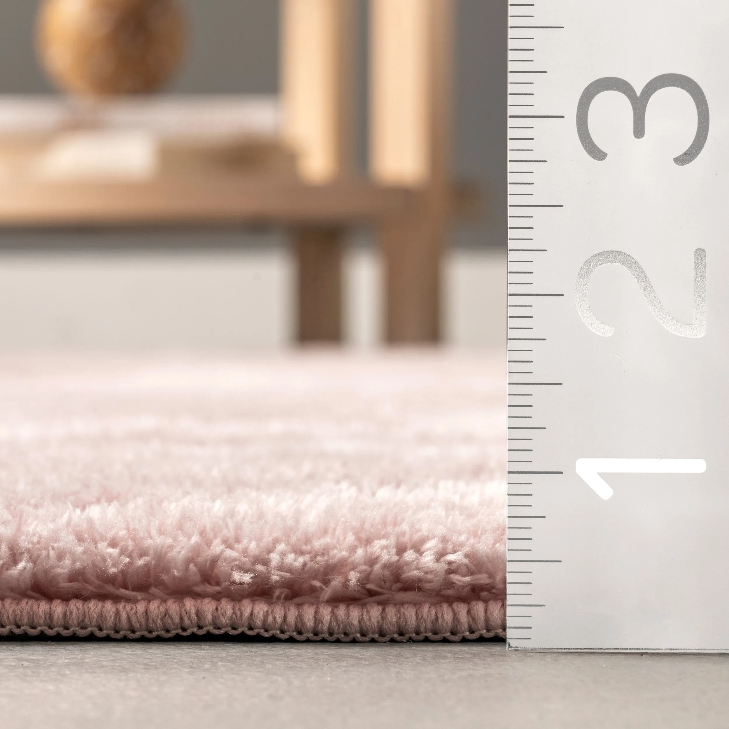 Nuloom Loni SuperiorWash Solid Machine Washable Shag Area Rug