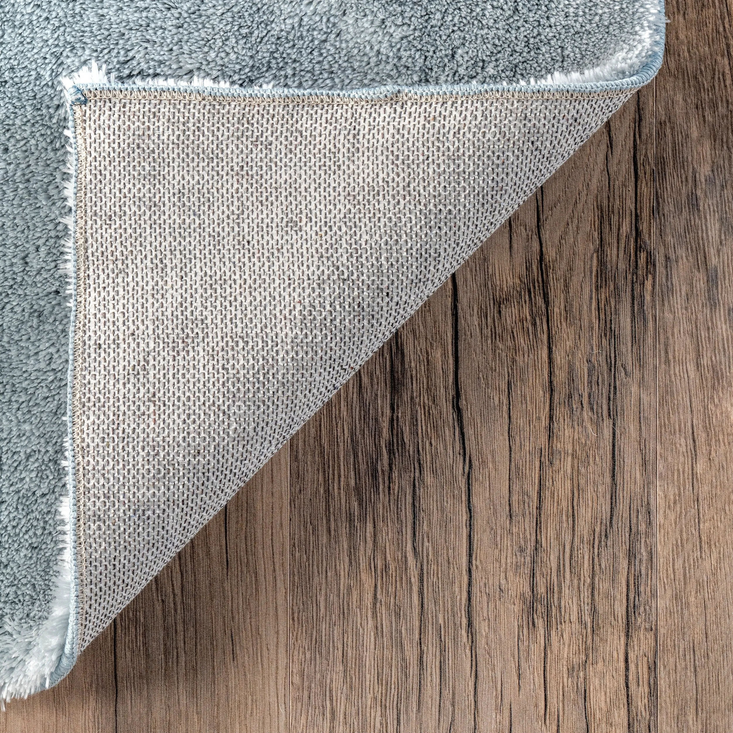 Nuloom Loni SuperiorWash Solid Machine Washable Shag Area Rug