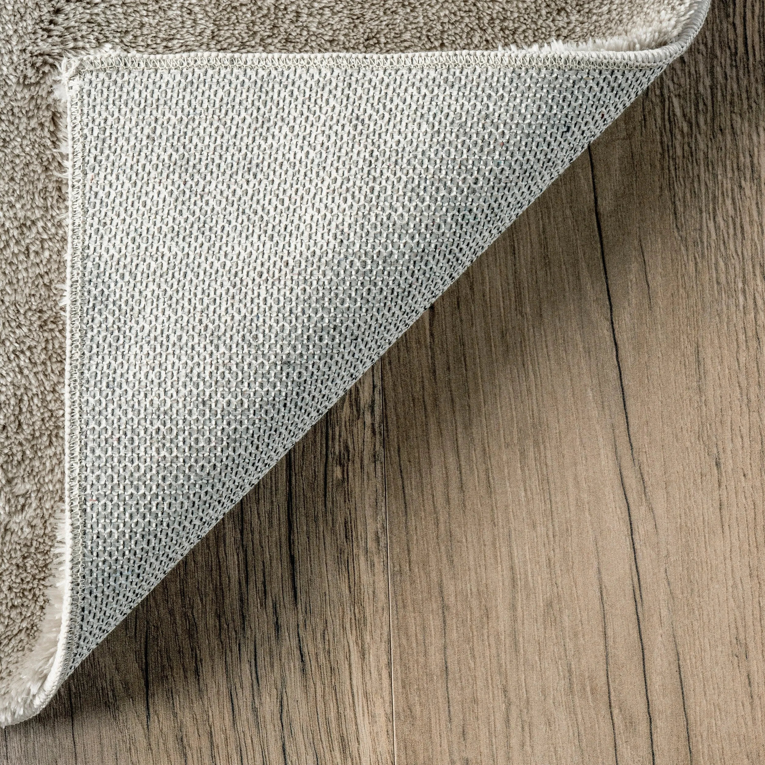 Nuloom Loni SuperiorWash Solid Machine Washable Shag Area Rug