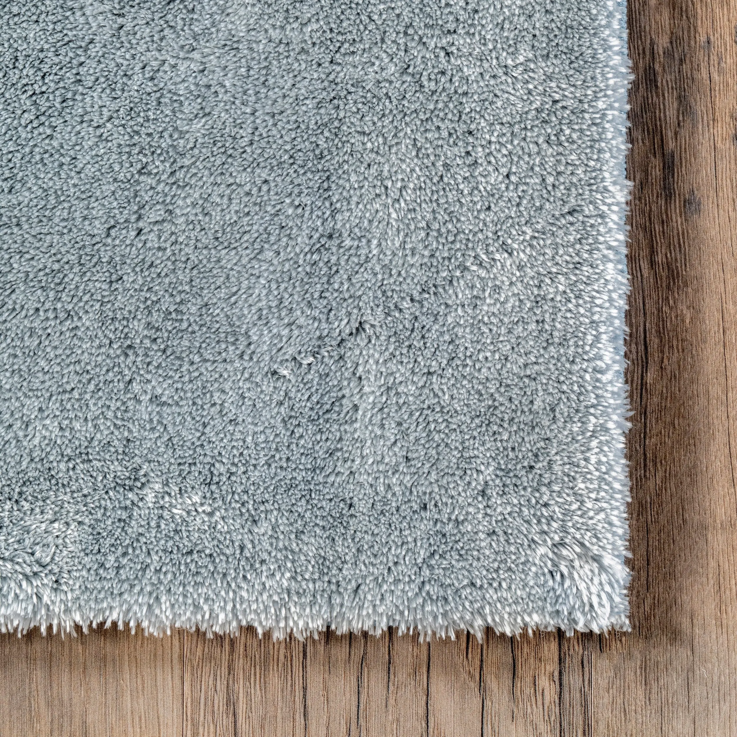Nuloom Loni SuperiorWash Solid Machine Washable Shag Area Rug