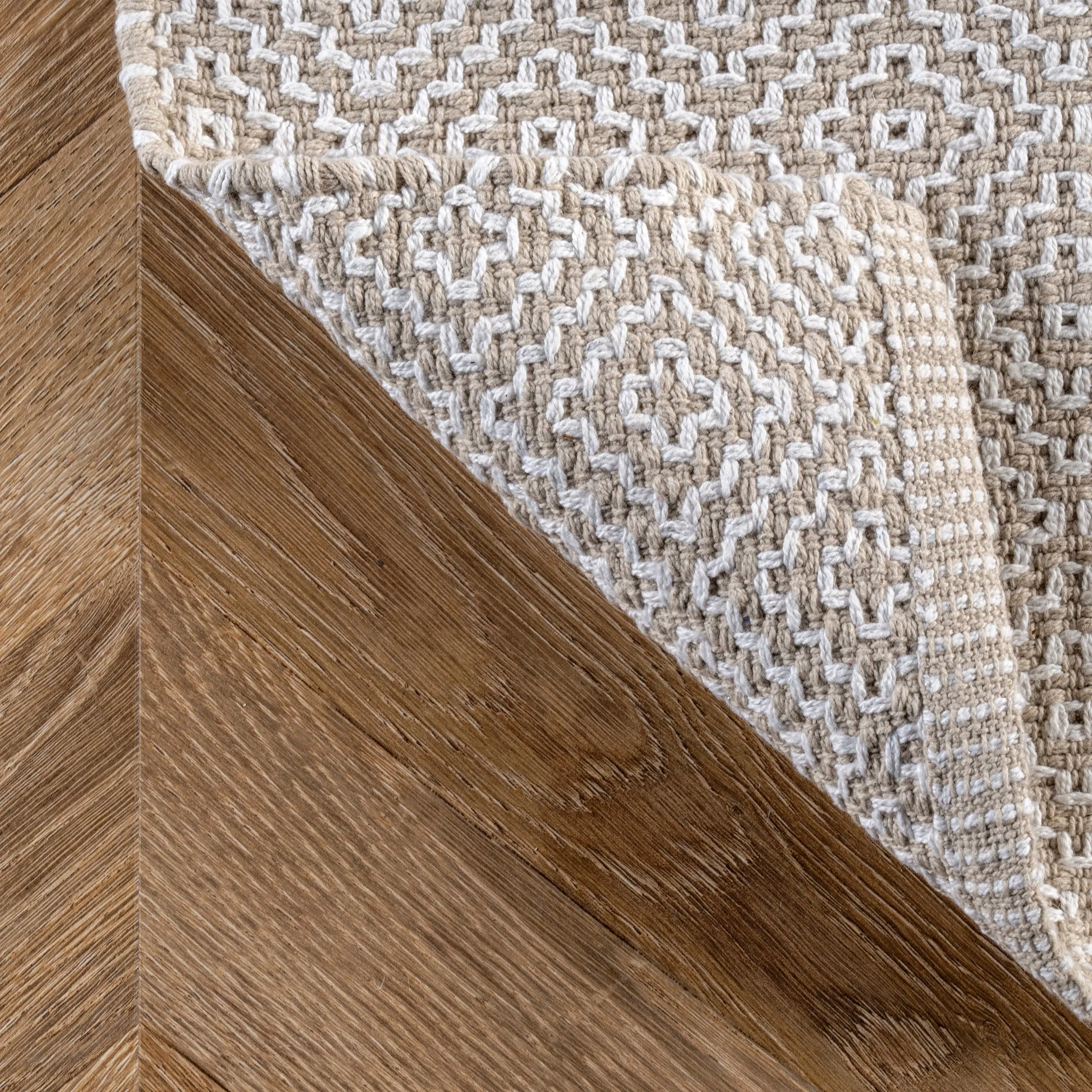 Nuloom Lorretta Geometric Cotton Area Rug