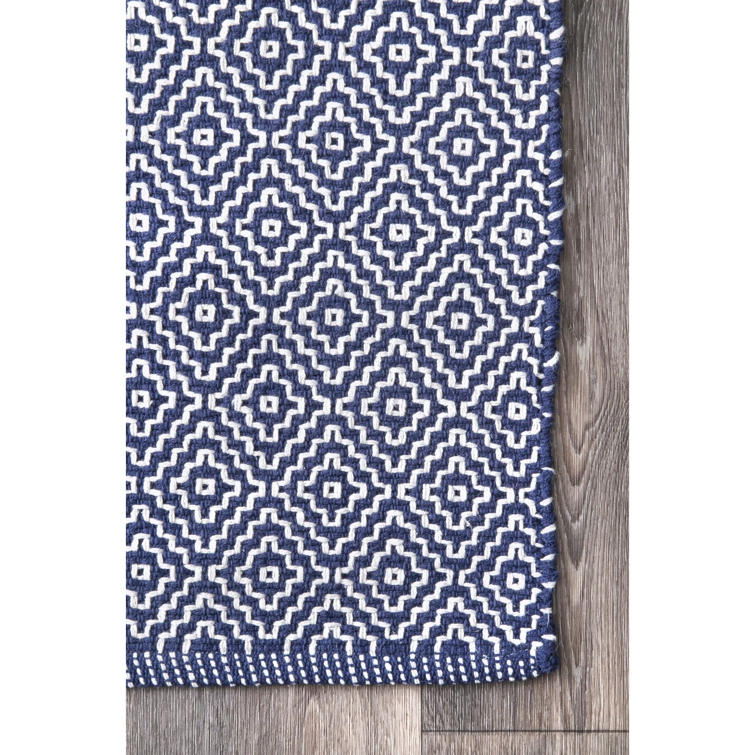 Nuloom Lorretta Geometric Cotton Area Rug