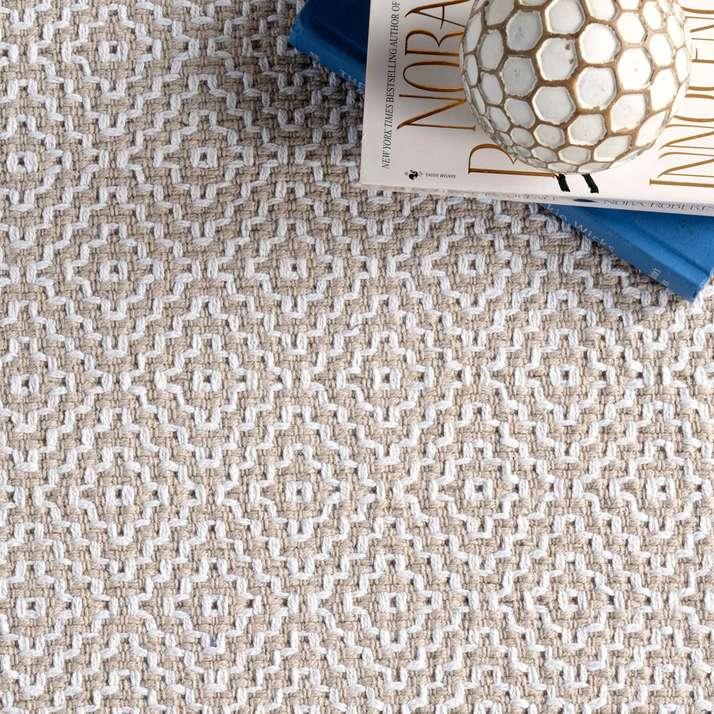 Nuloom Lorretta Geometric Cotton Area Rug