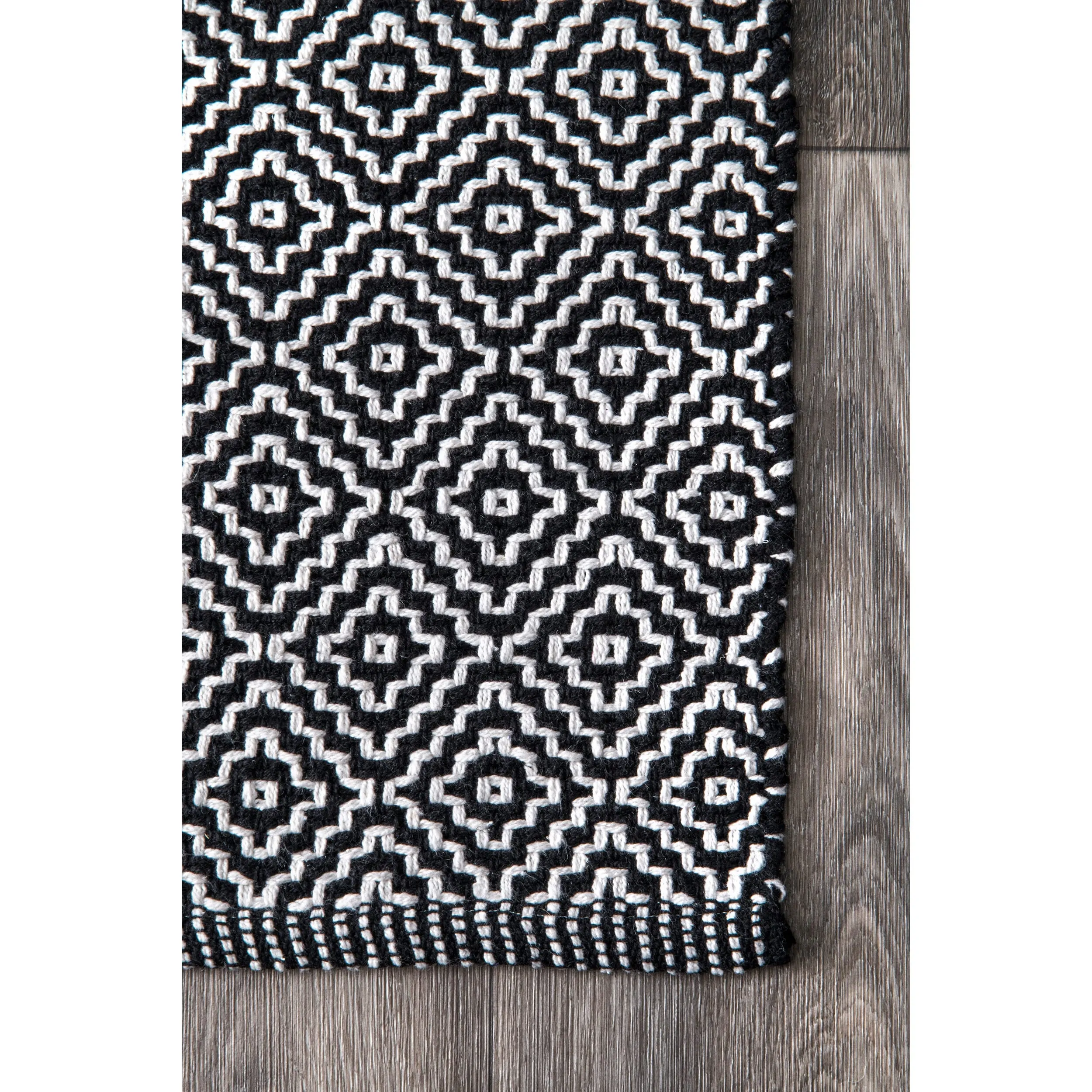 Nuloom Lorretta Geometric Cotton Area Rug