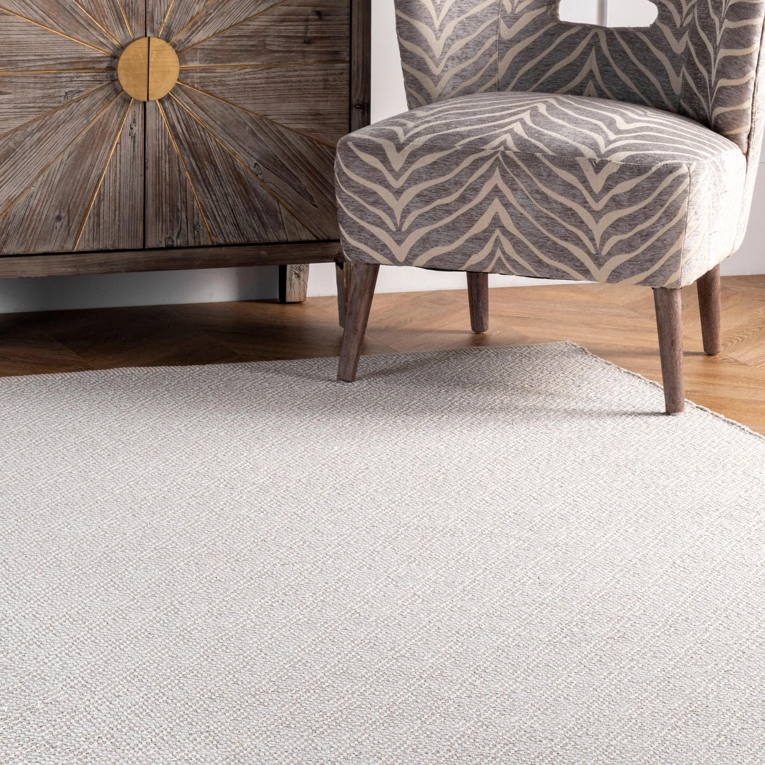 Nuloom Lorretta Geometric Cotton Area Rug