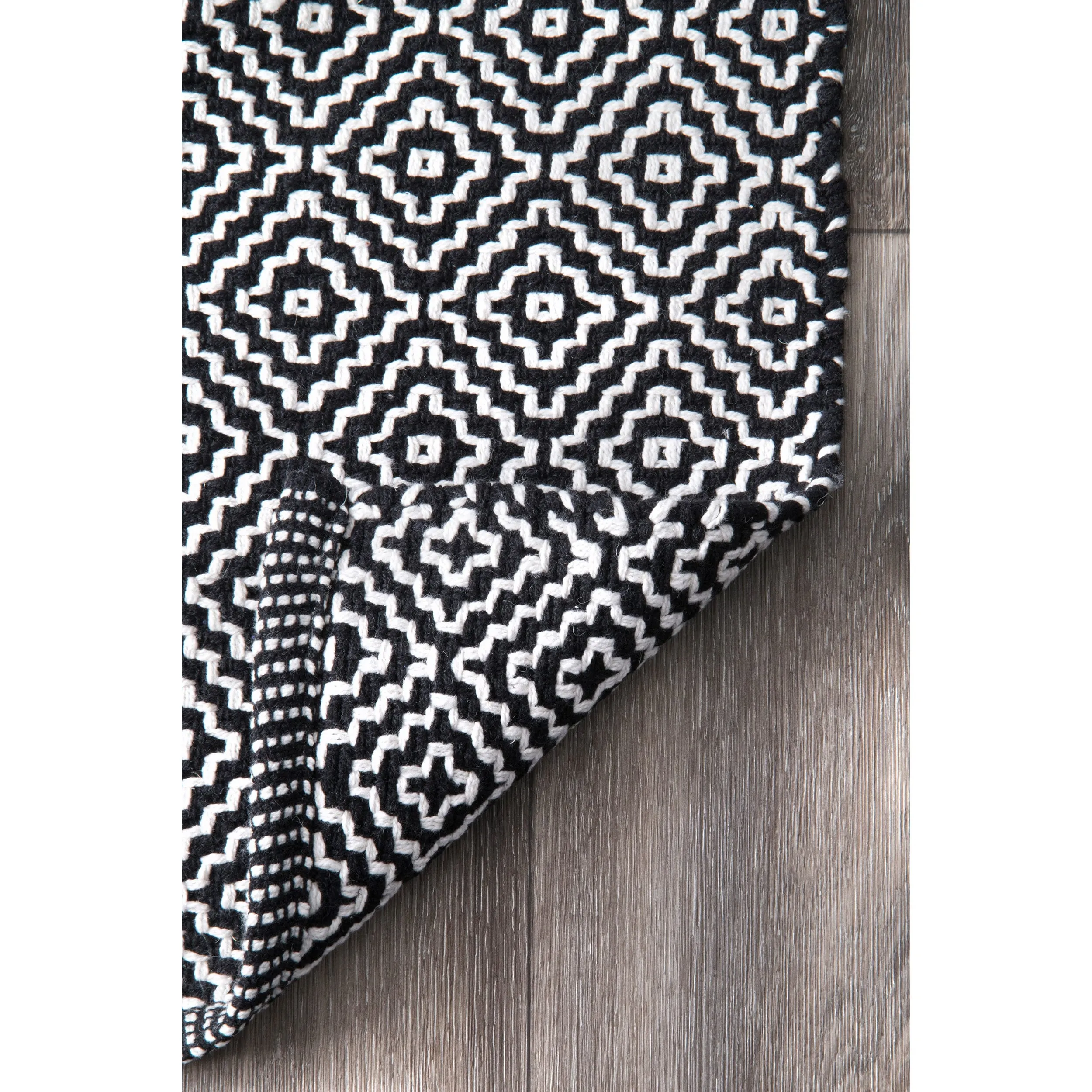 Nuloom Lorretta Geometric Cotton Area Rug