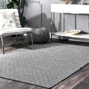 Nuloom Lorretta Geometric Cotton Area Rug