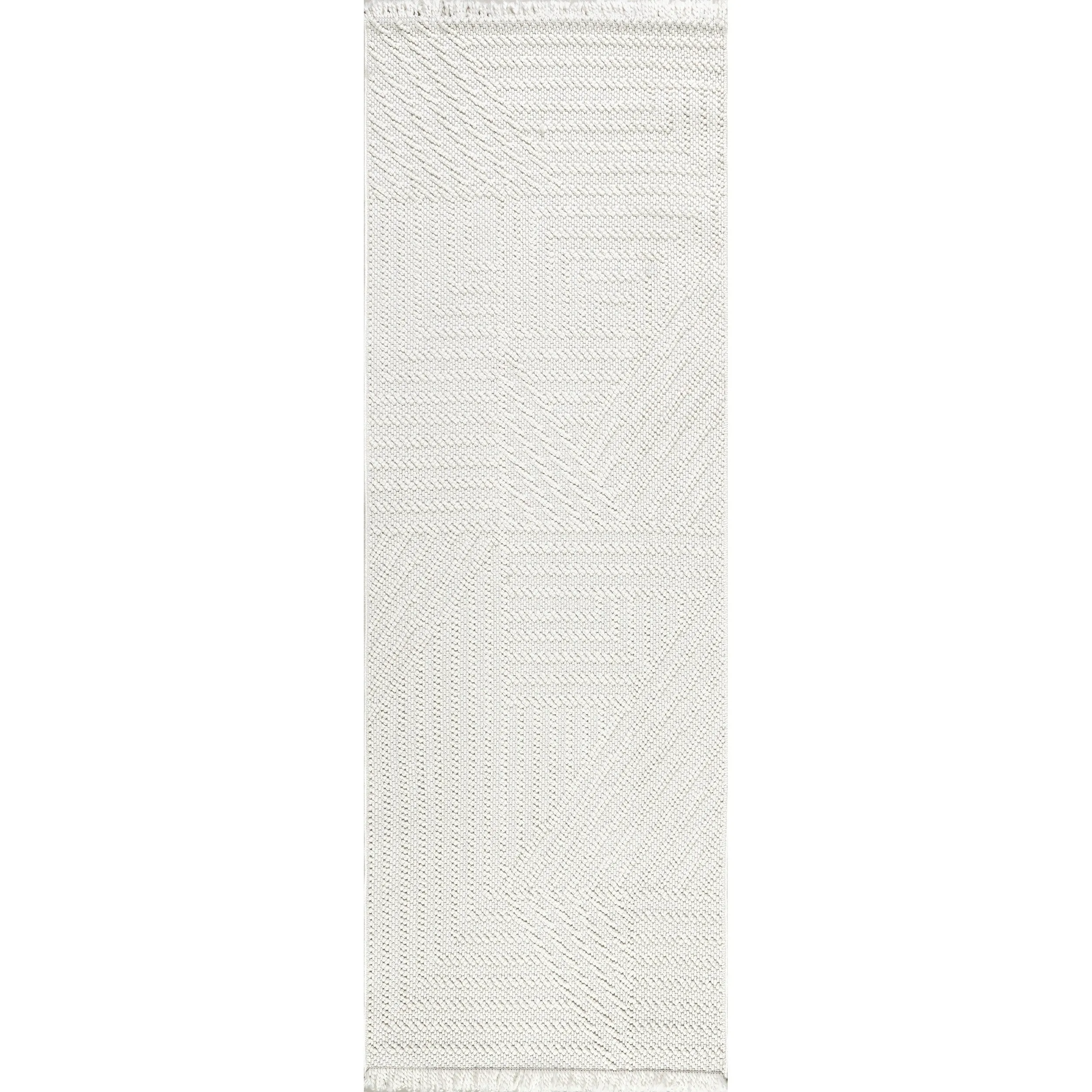 Nuloom Makena Modern Geometric High-Low Area Rug