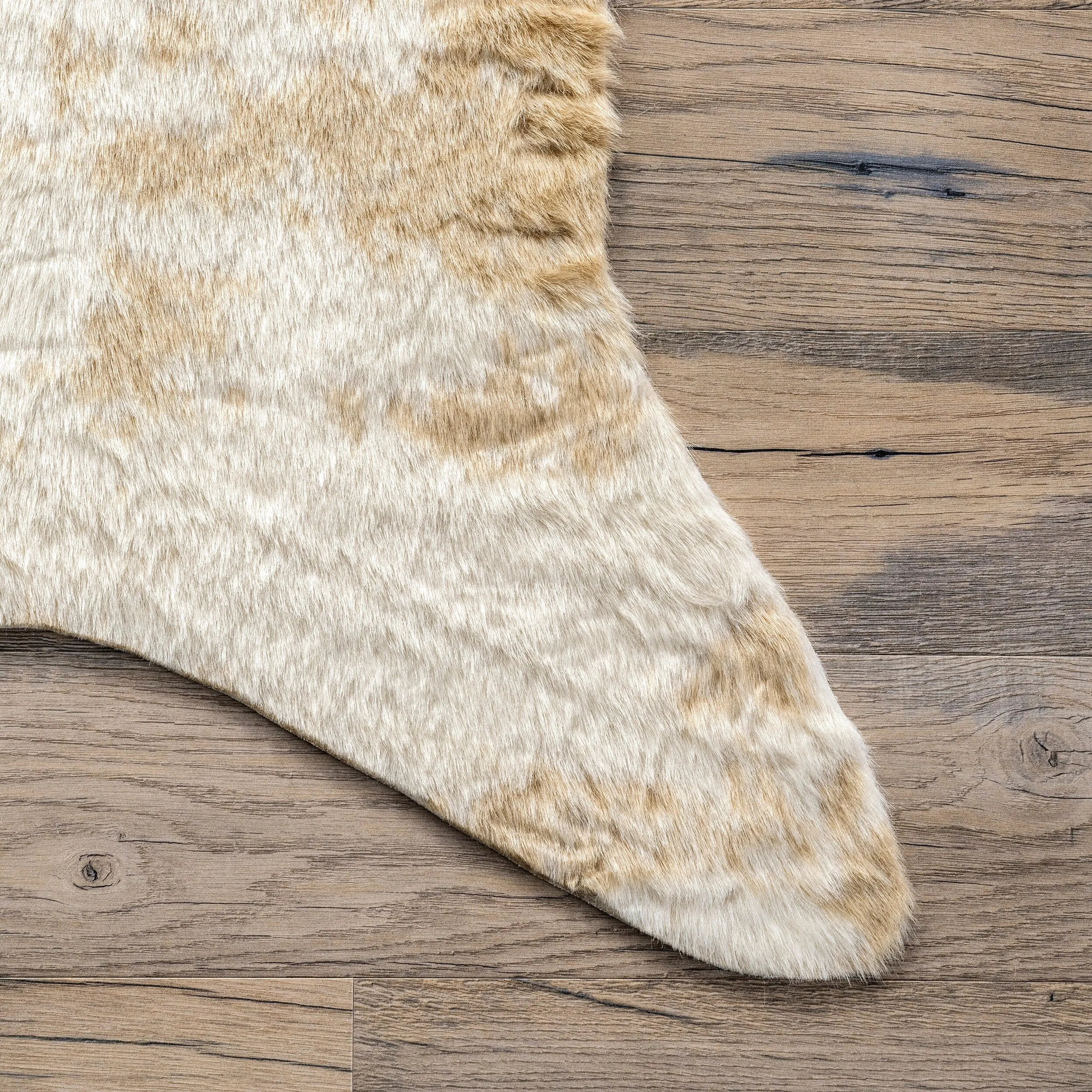 Nuloom Marcia SpinClean Machine Washable Faux Cowhide Area Rug
