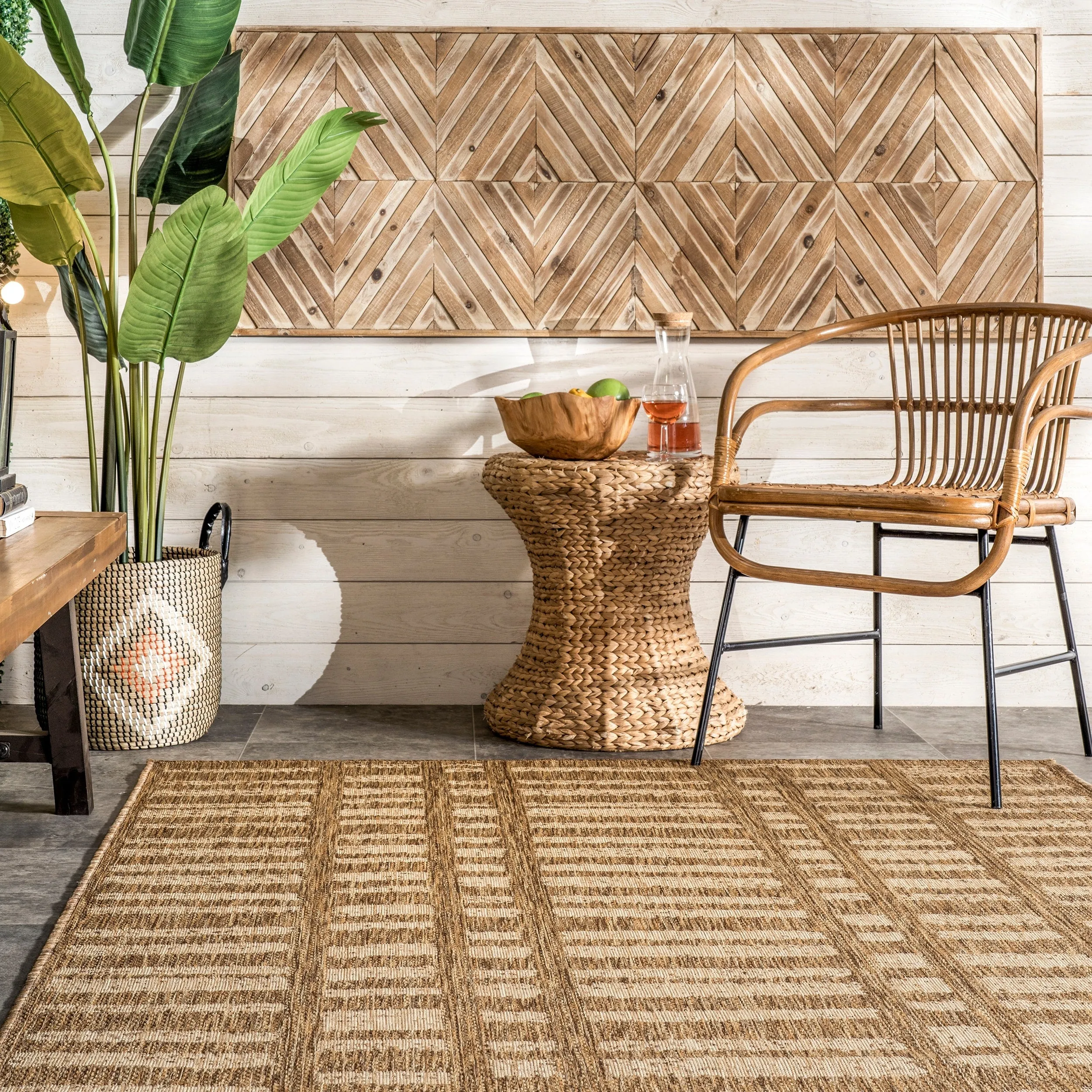 Nuloom Marin Contemporary Indoor/Outdoor Area Rug