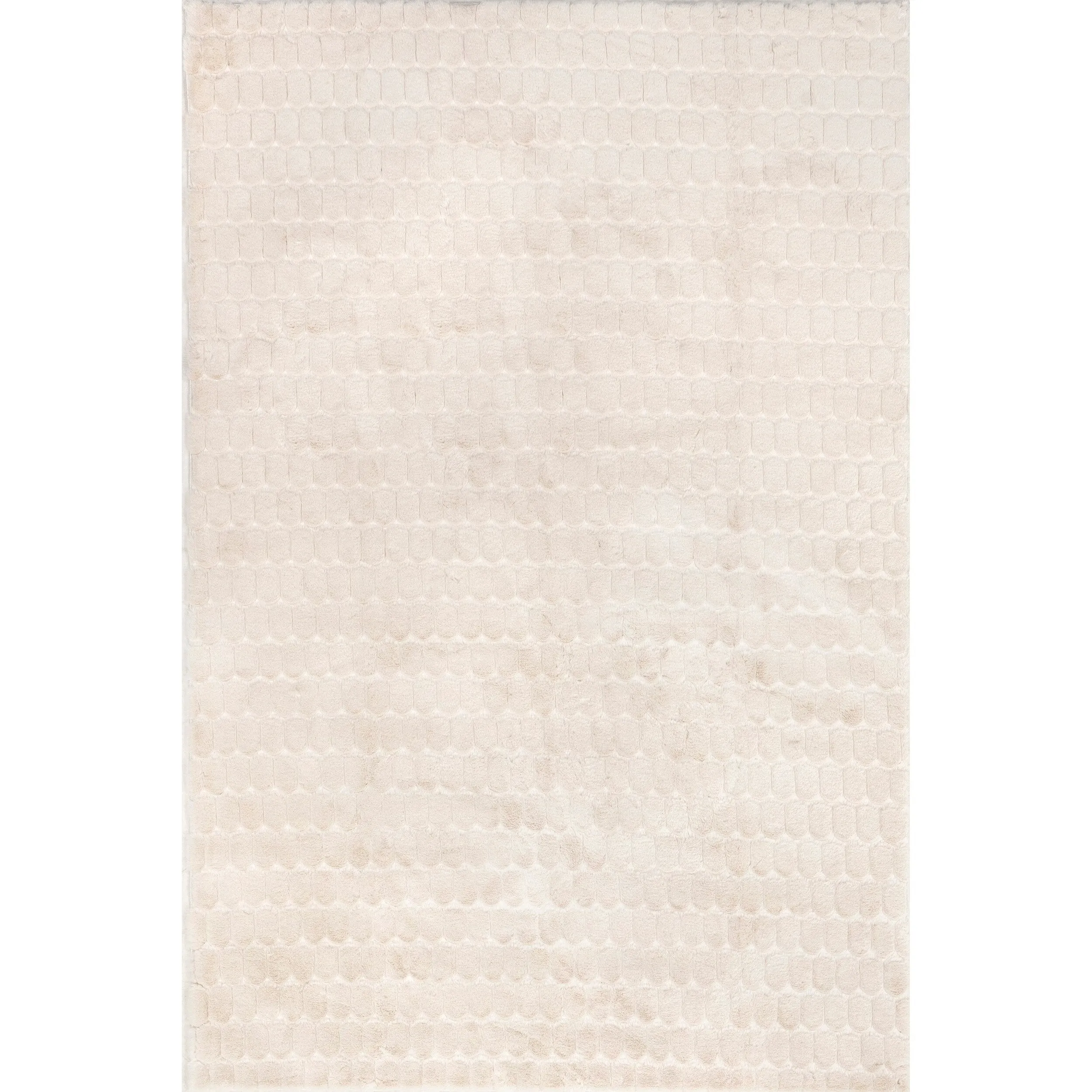 Nuloom Nia SuperiorWash Tile Faux Rabbit Machine Washable Area Rug