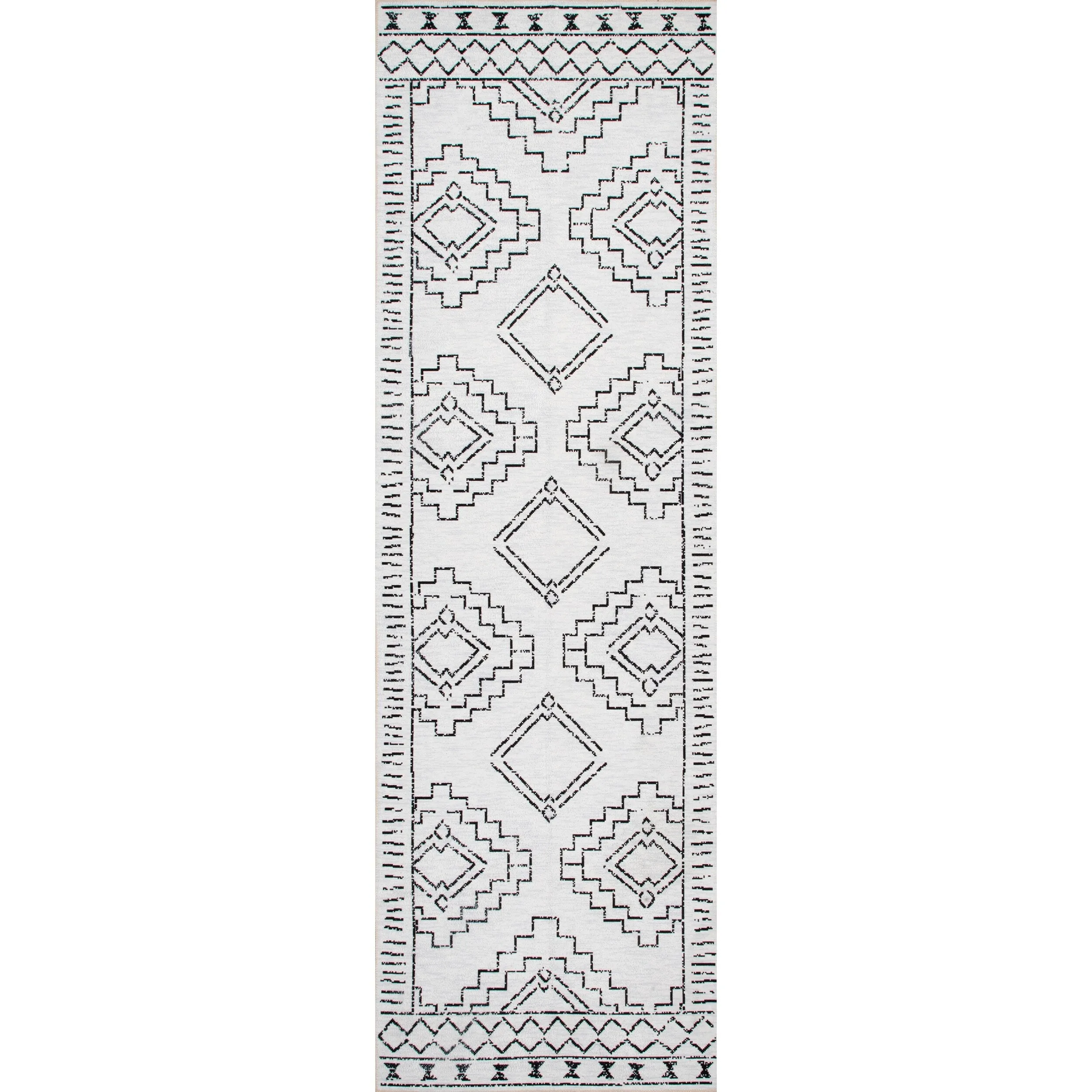 Nuloom Noa SpinClean Machine Washable Tribal Moroccan Area Rug