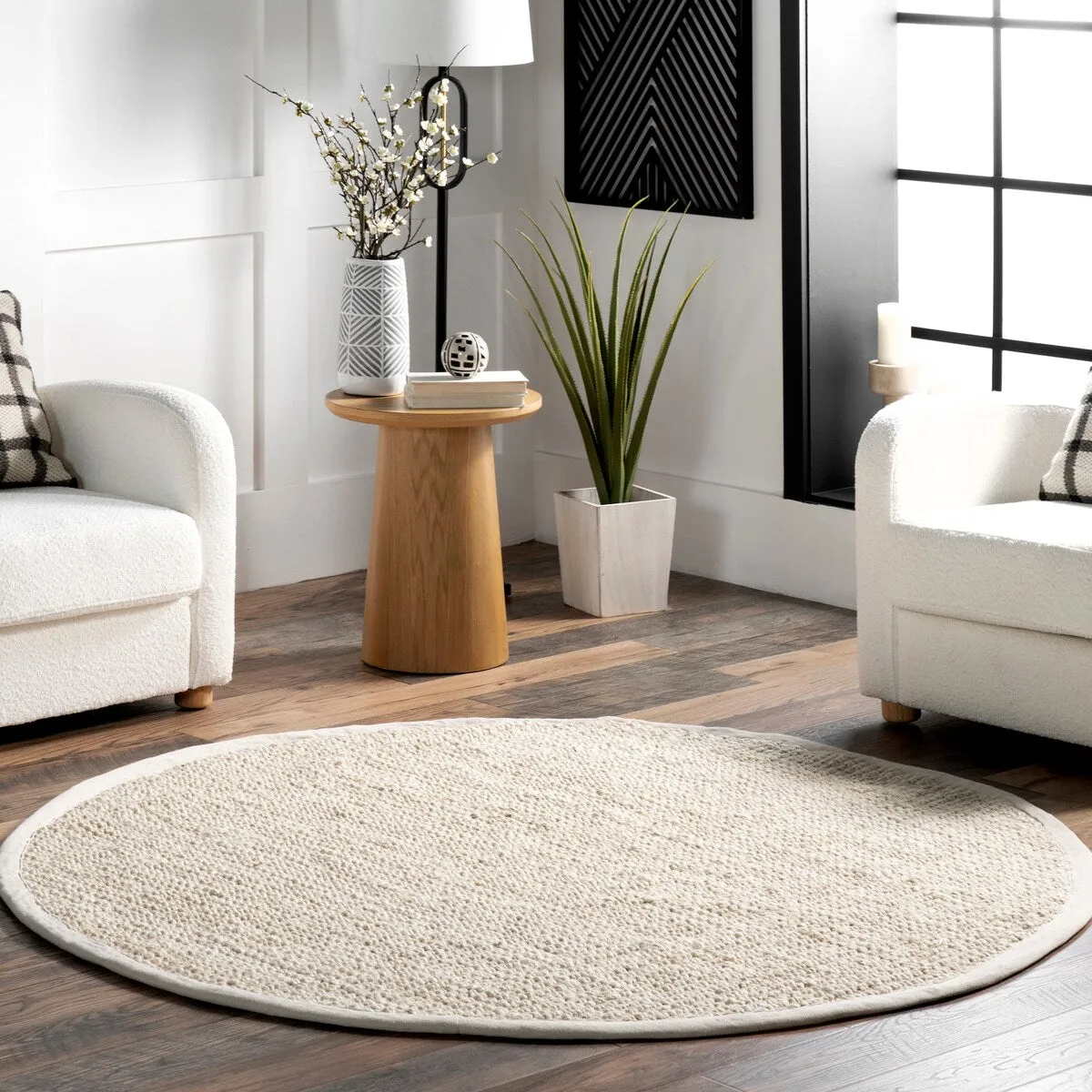 Nuloom Nora Classic Farmhouse Jute Area Rug