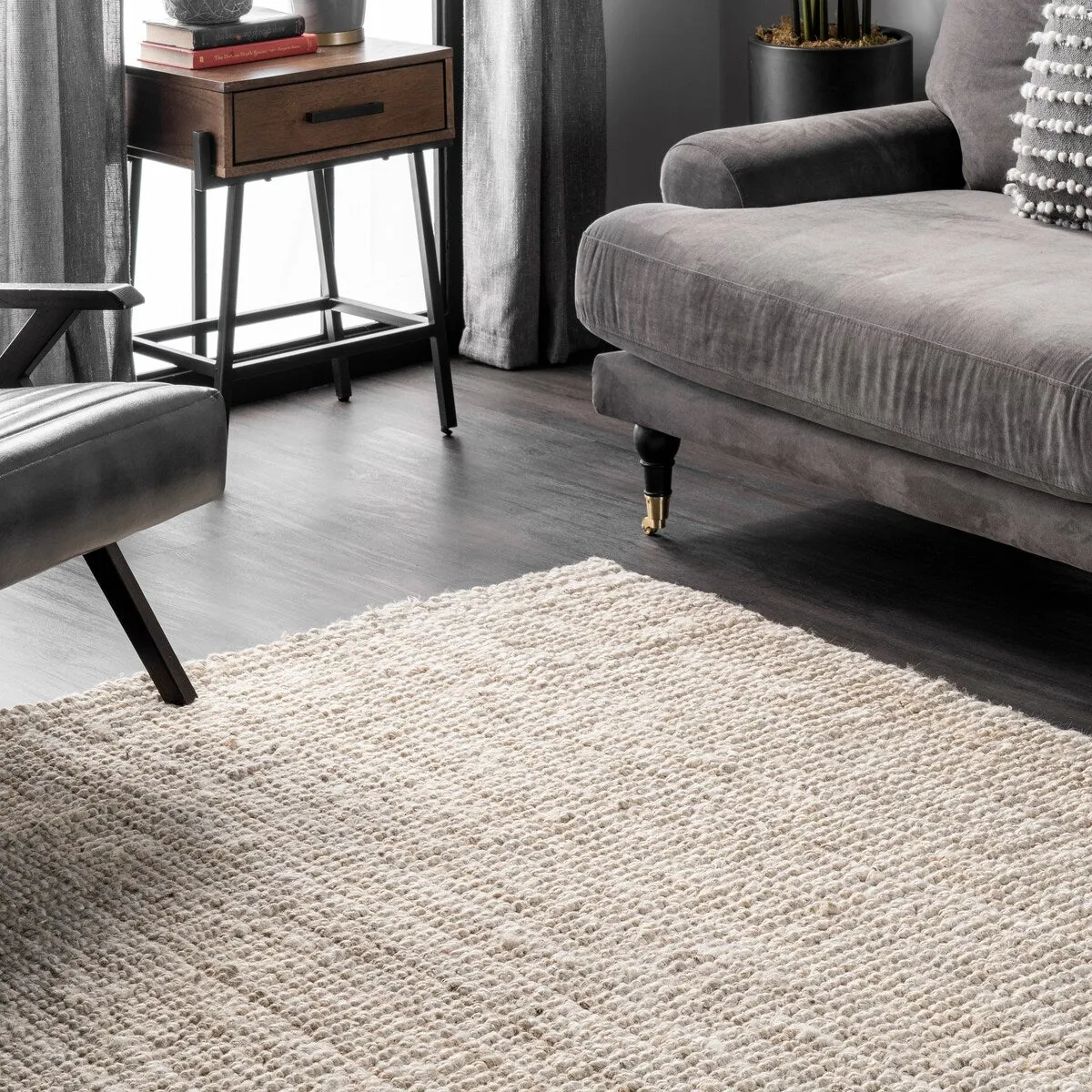 Nuloom Nora Classic Farmhouse Jute Area Rug