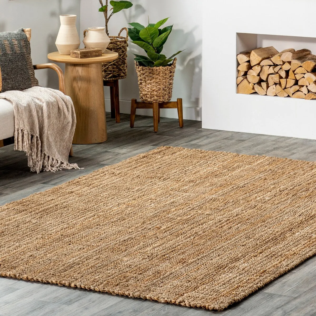 Nuloom Nora Classic Farmhouse Jute Area Rug