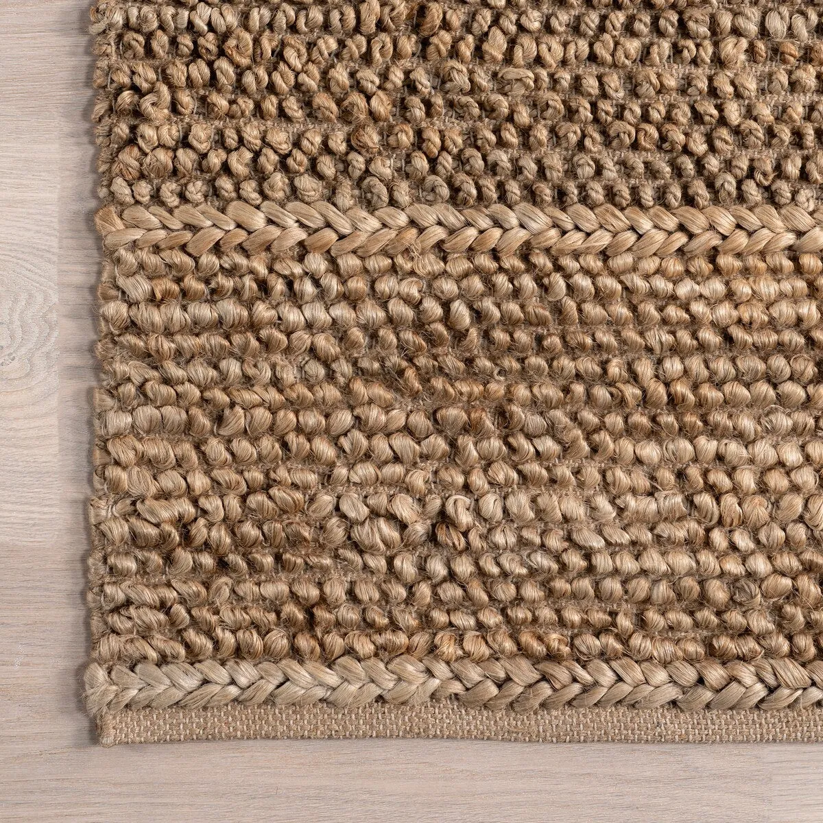 Nuloom Paislee Striped Flatweave Jute Area Rug