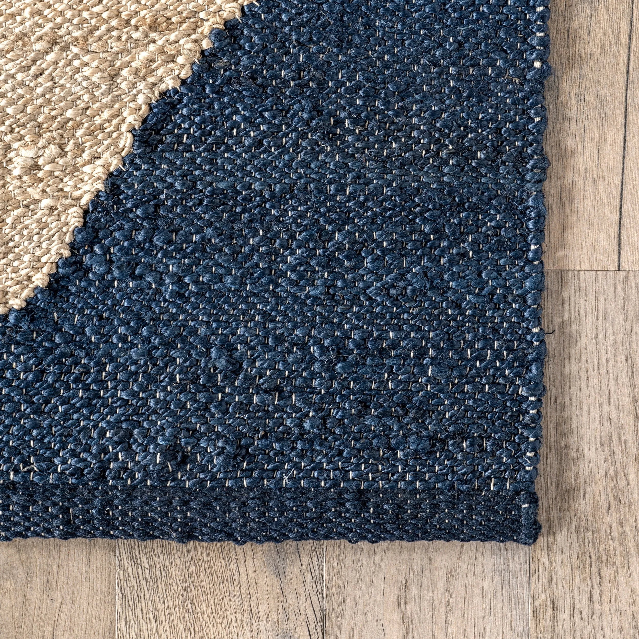 Nuloom Pandora Diamond Jute Area Rug