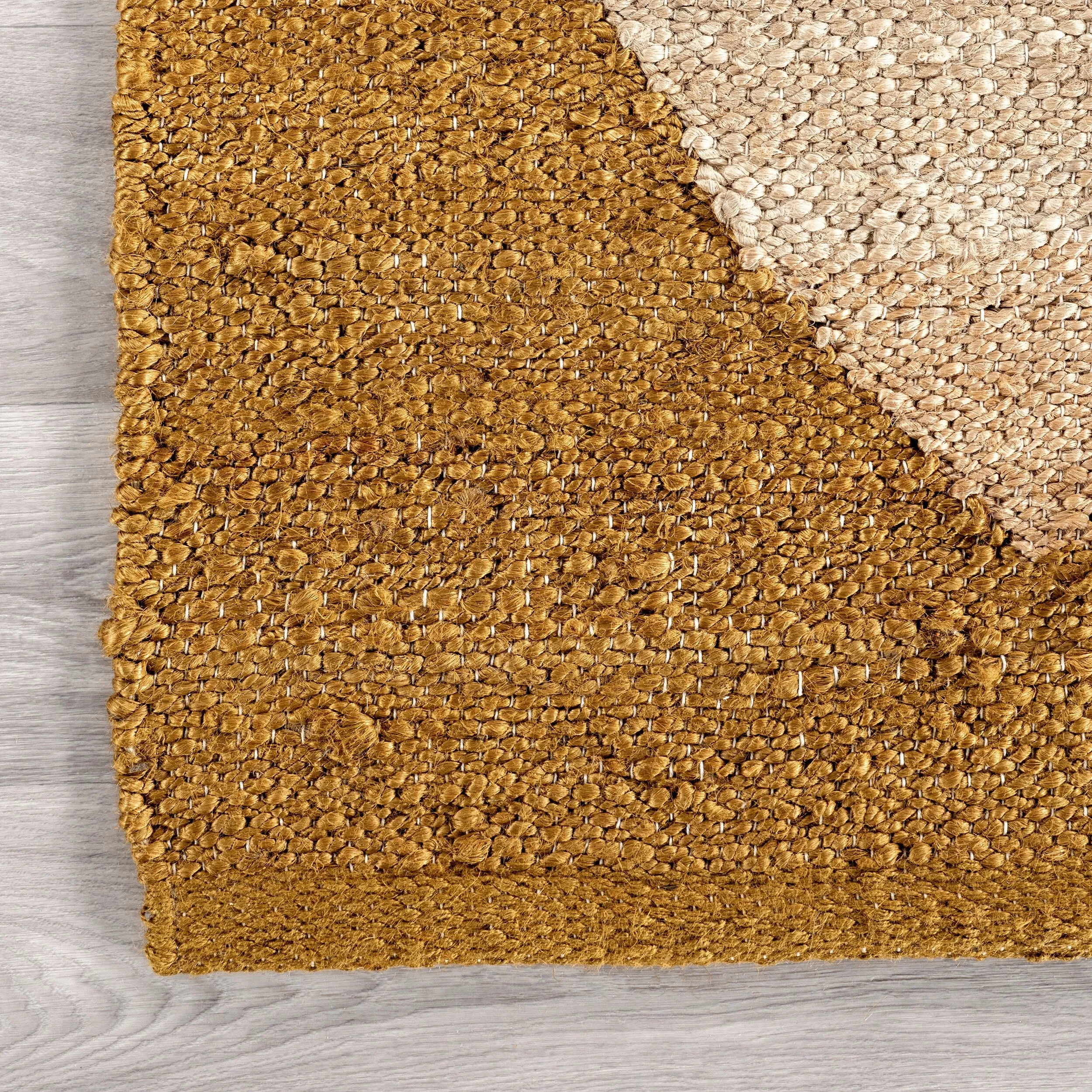 Nuloom Pandora Diamond Jute Area Rug