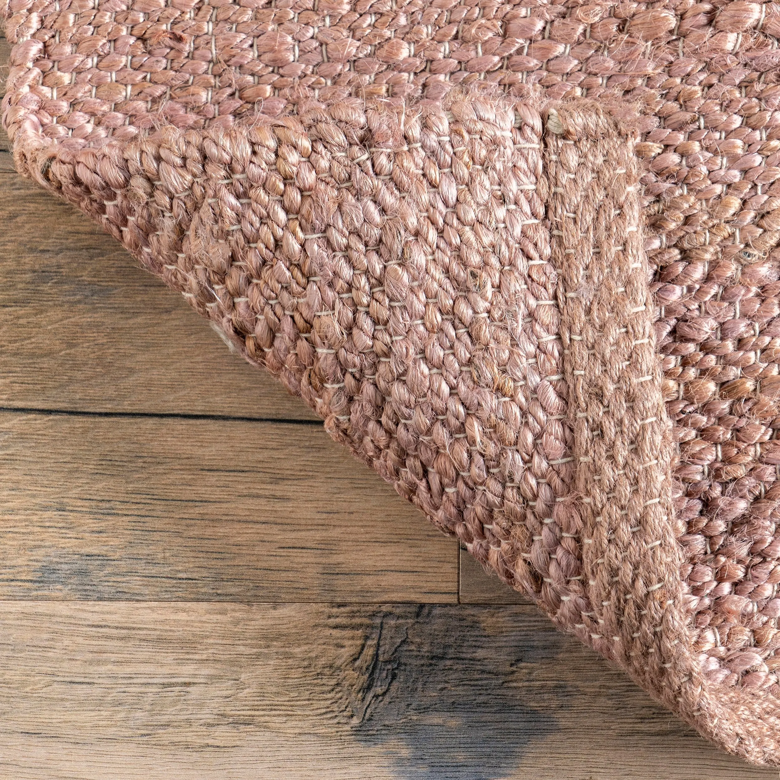 Nuloom Pandora Diamond Jute Area Rug