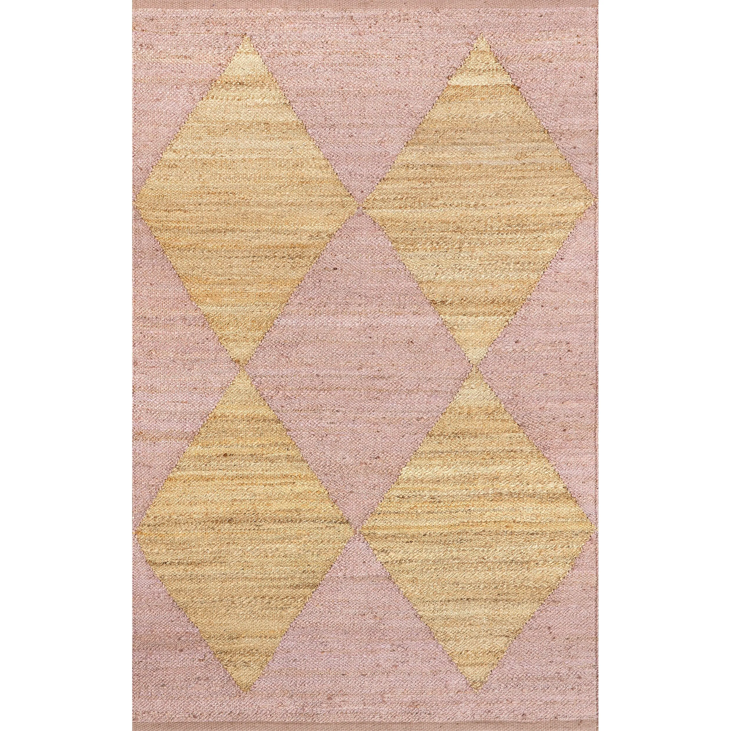Nuloom Pandora Diamond Jute Area Rug