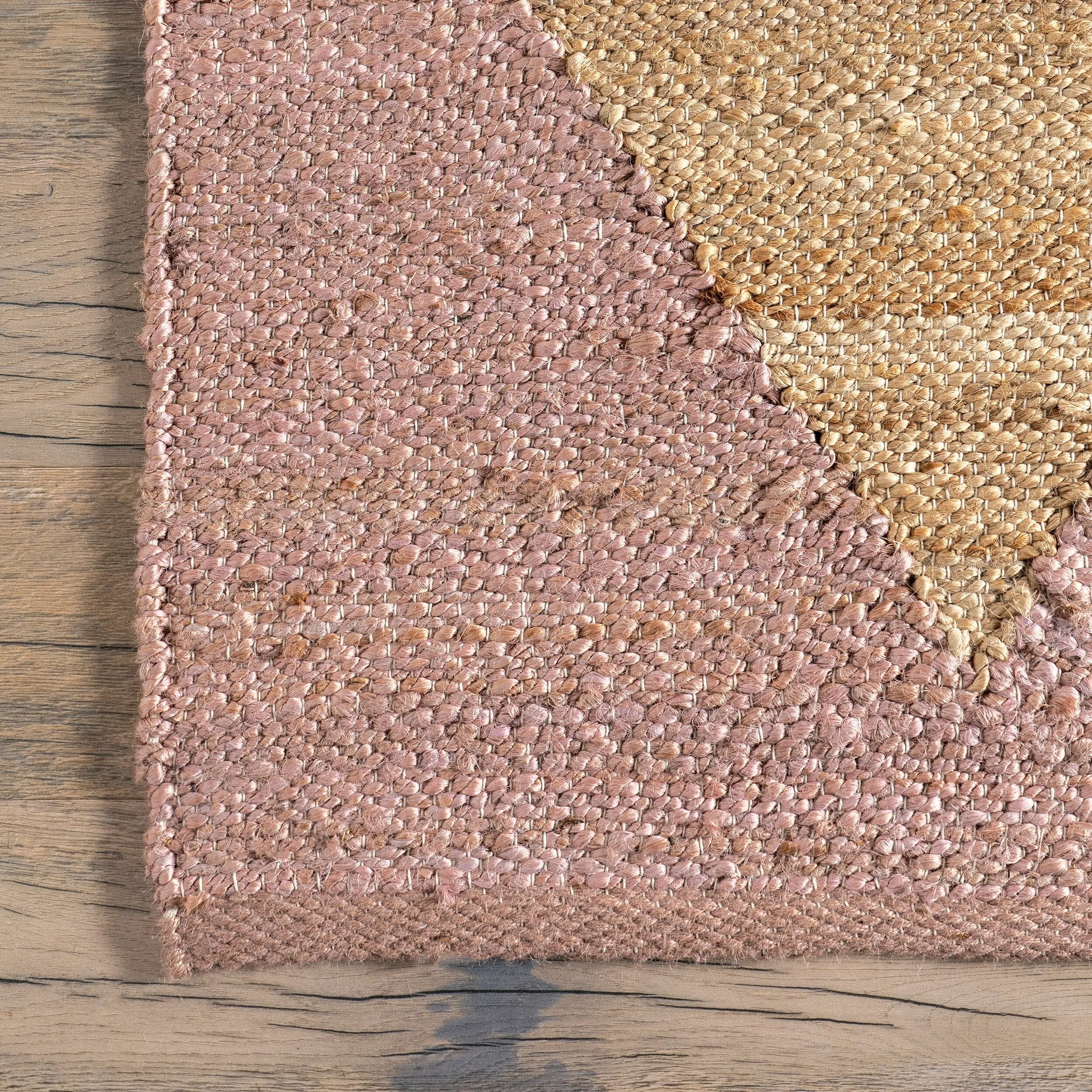 Nuloom Pandora Diamond Jute Area Rug