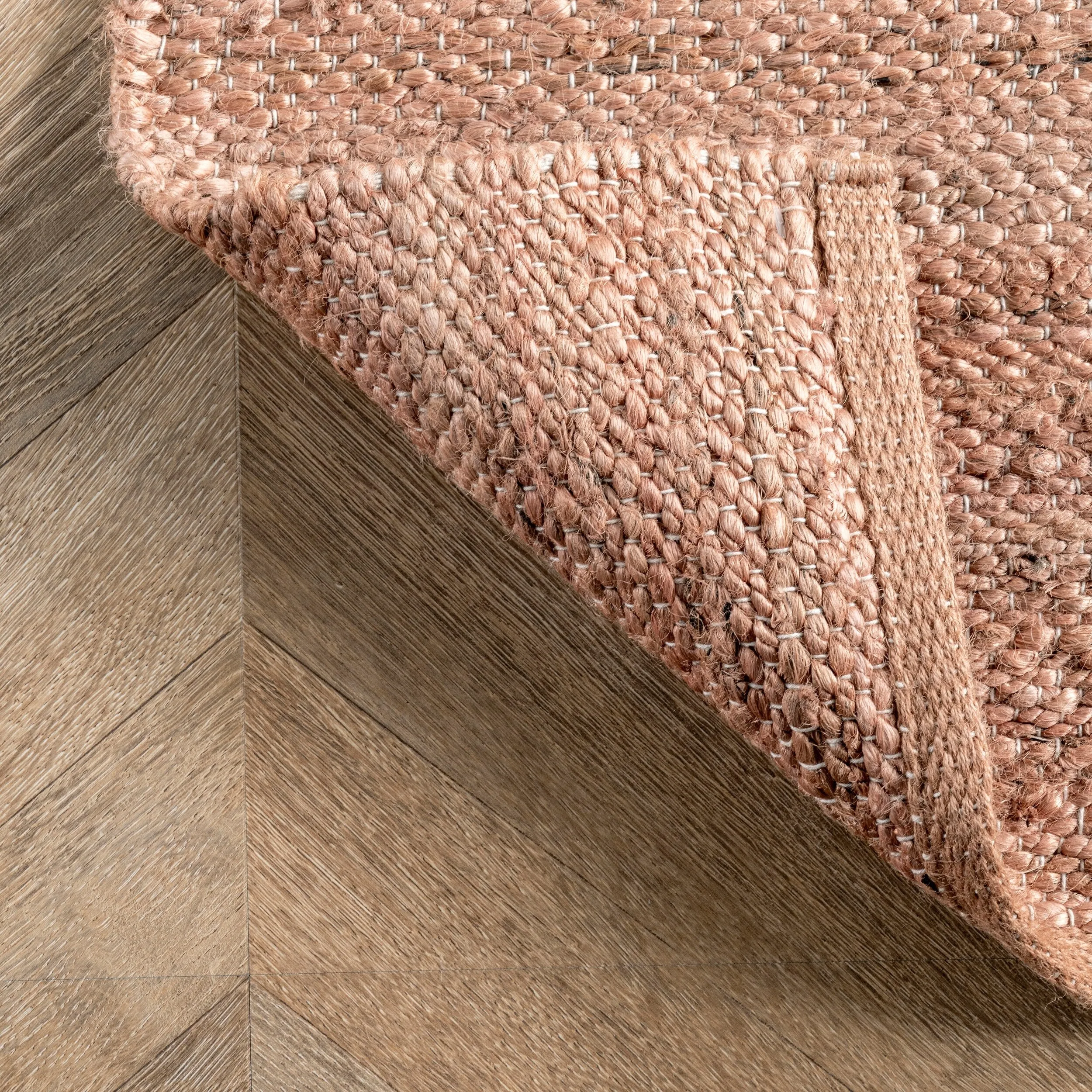 Nuloom Pandora Diamond Jute Area Rug