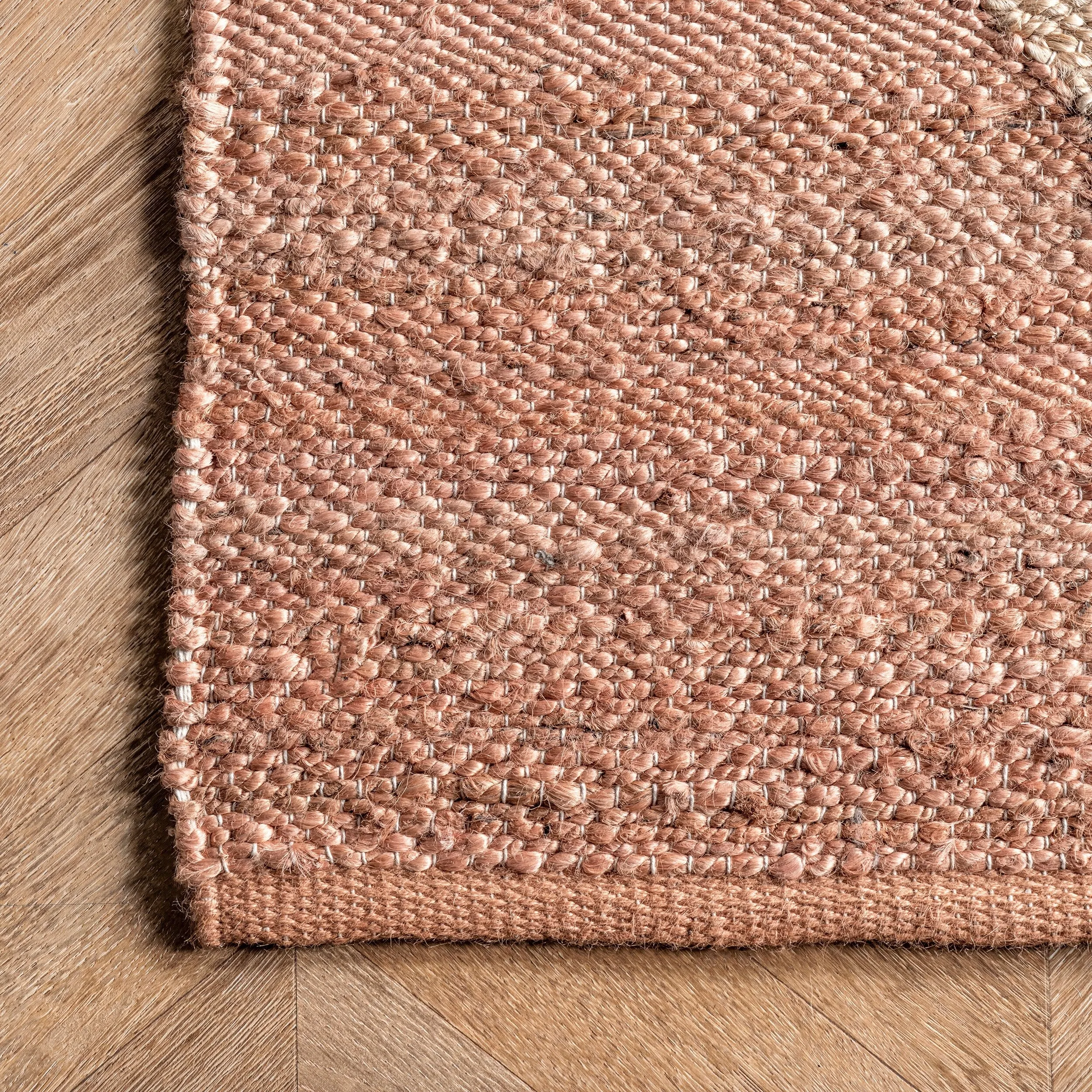 Nuloom Pandora Diamond Jute Area Rug