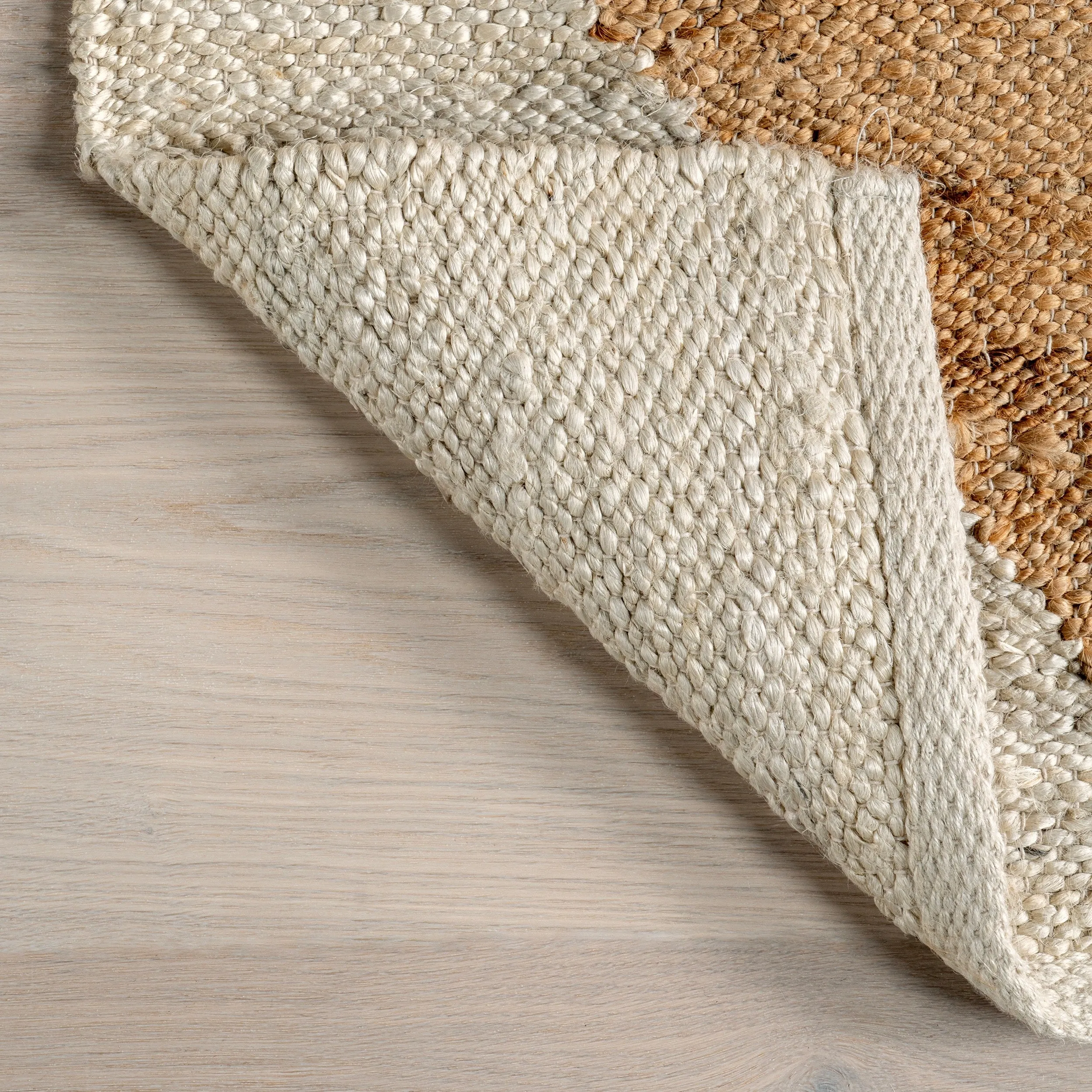 Nuloom Pandora Diamond Jute Area Rug