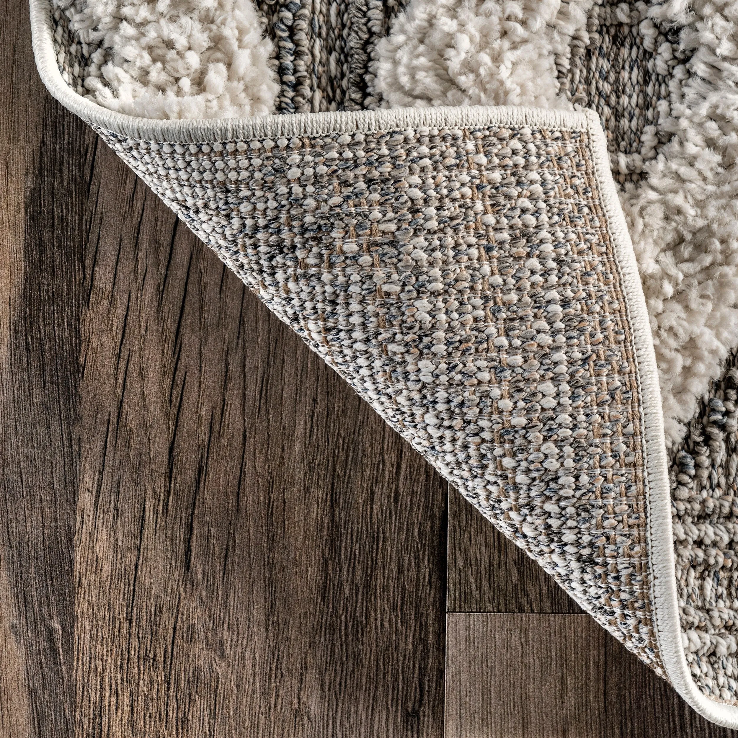 Nuloom Rebecca High Low Textured Shaggy Area Rug