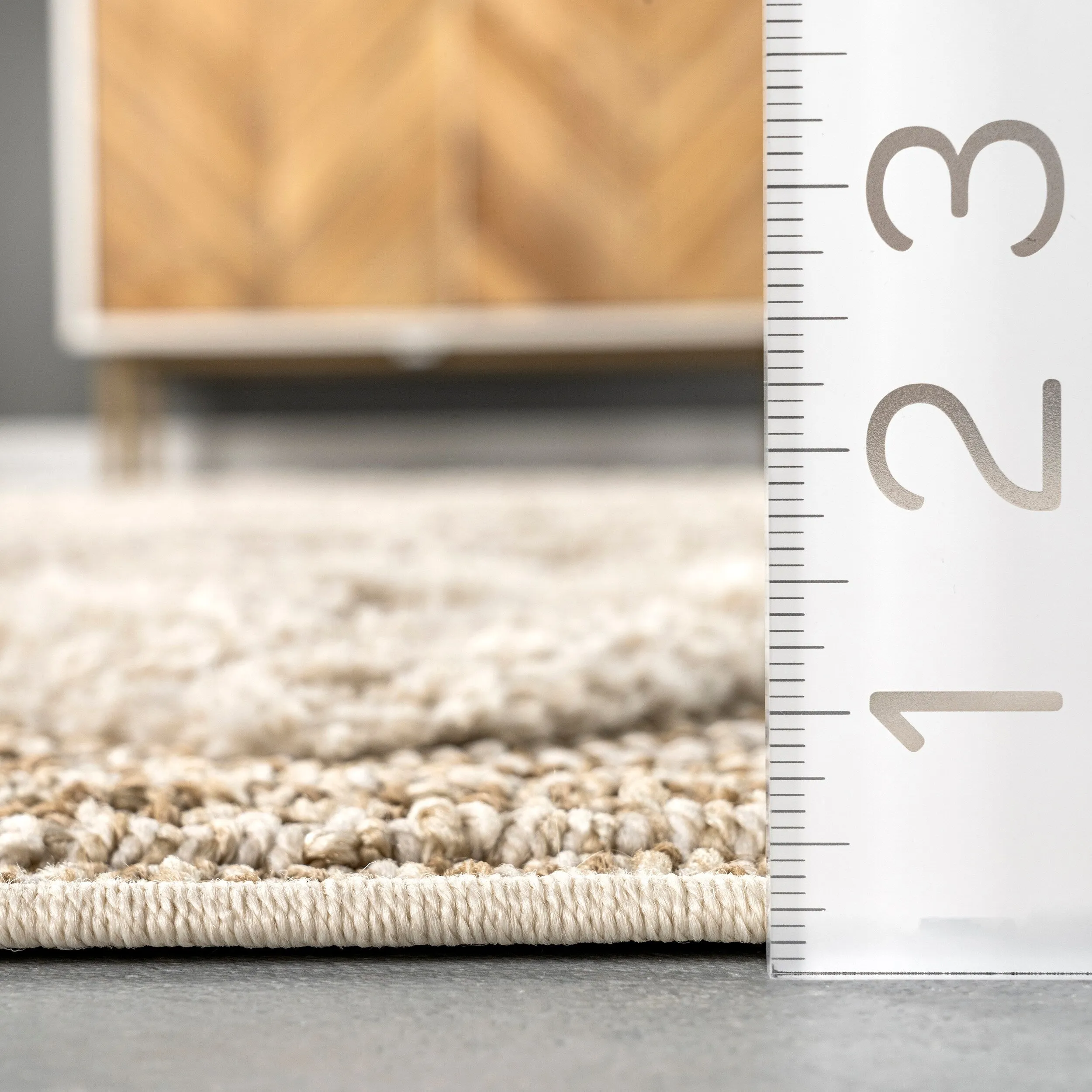 Nuloom Rebecca High Low Textured Shaggy Area Rug